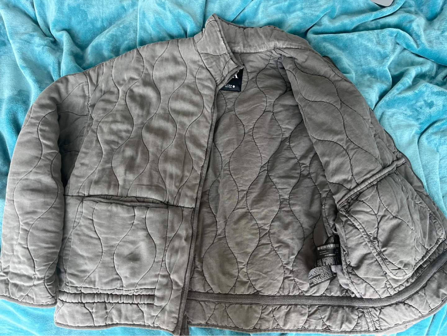 Zara Quilted Jacket - Size M - photo 2