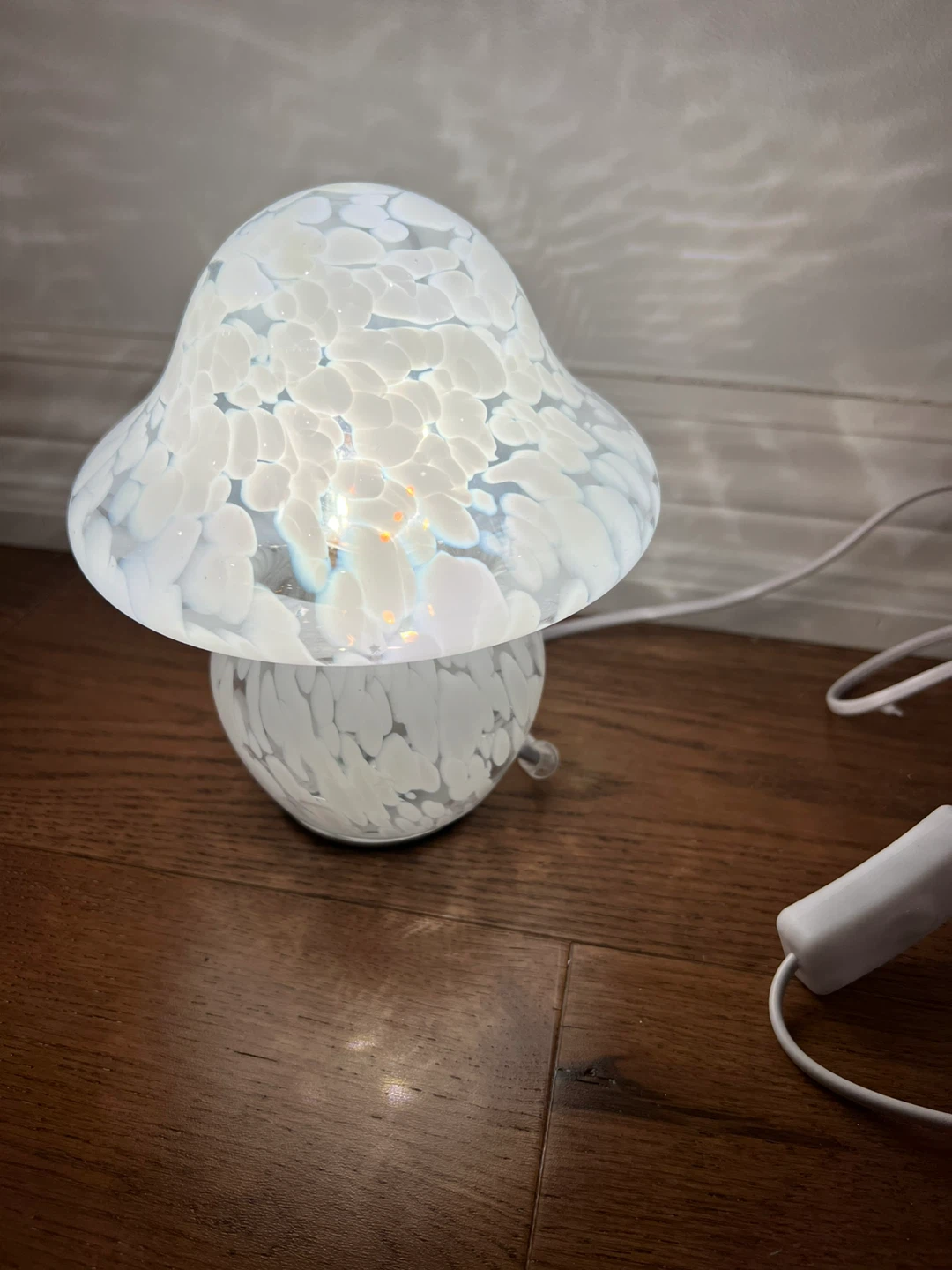 Mushroom Glass Table Lamp - photo 2