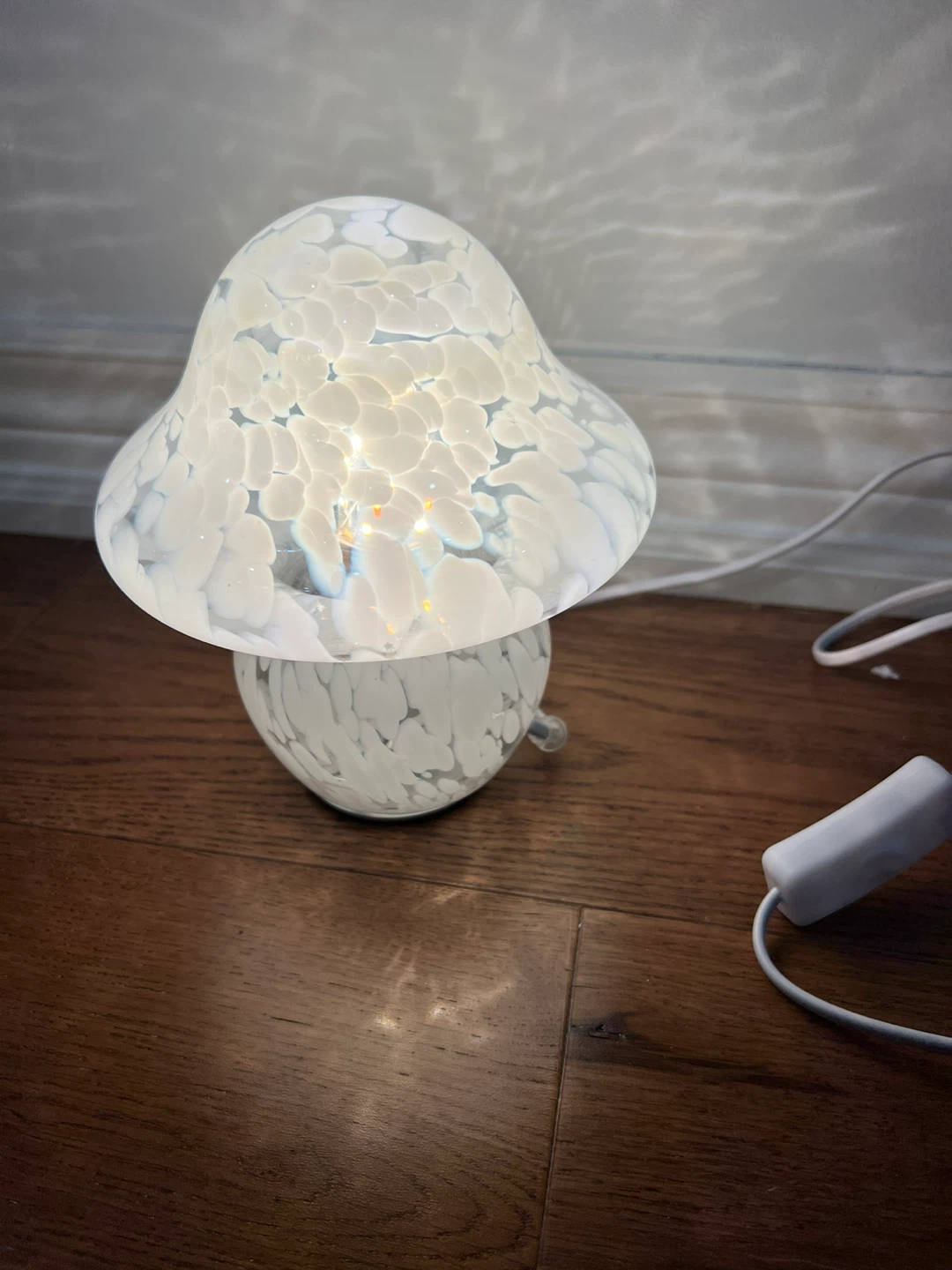 Mushroom Glass Table Lamp - photo 3