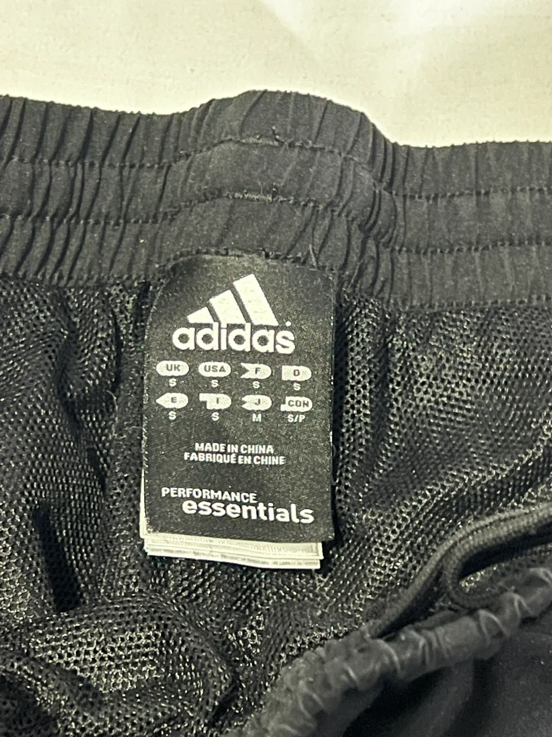 Adidas Performance Essentials Track Pants - Black - Size Medium - photo 2