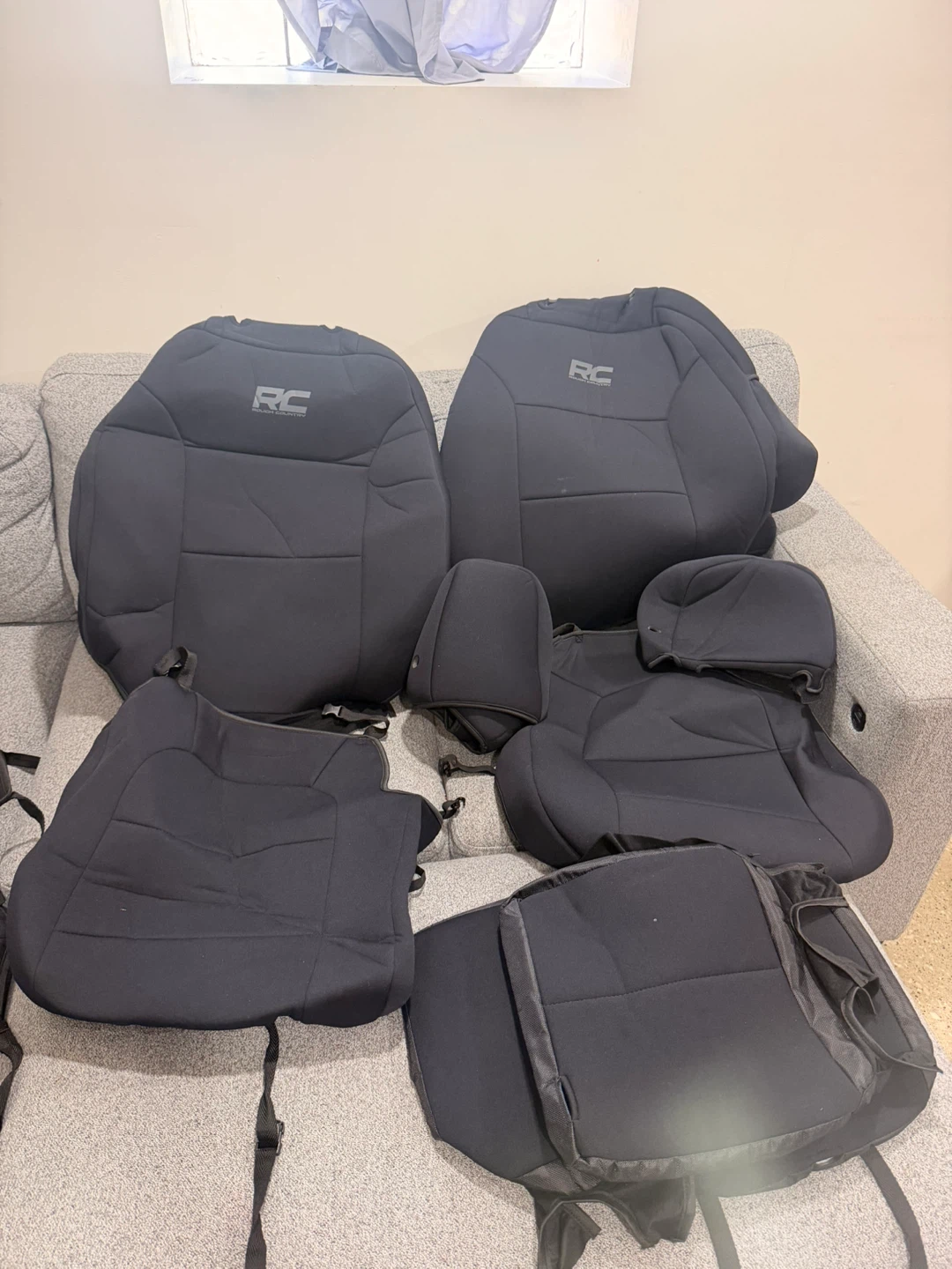 Rough Country Seat Covers for GMC Sierra Truck