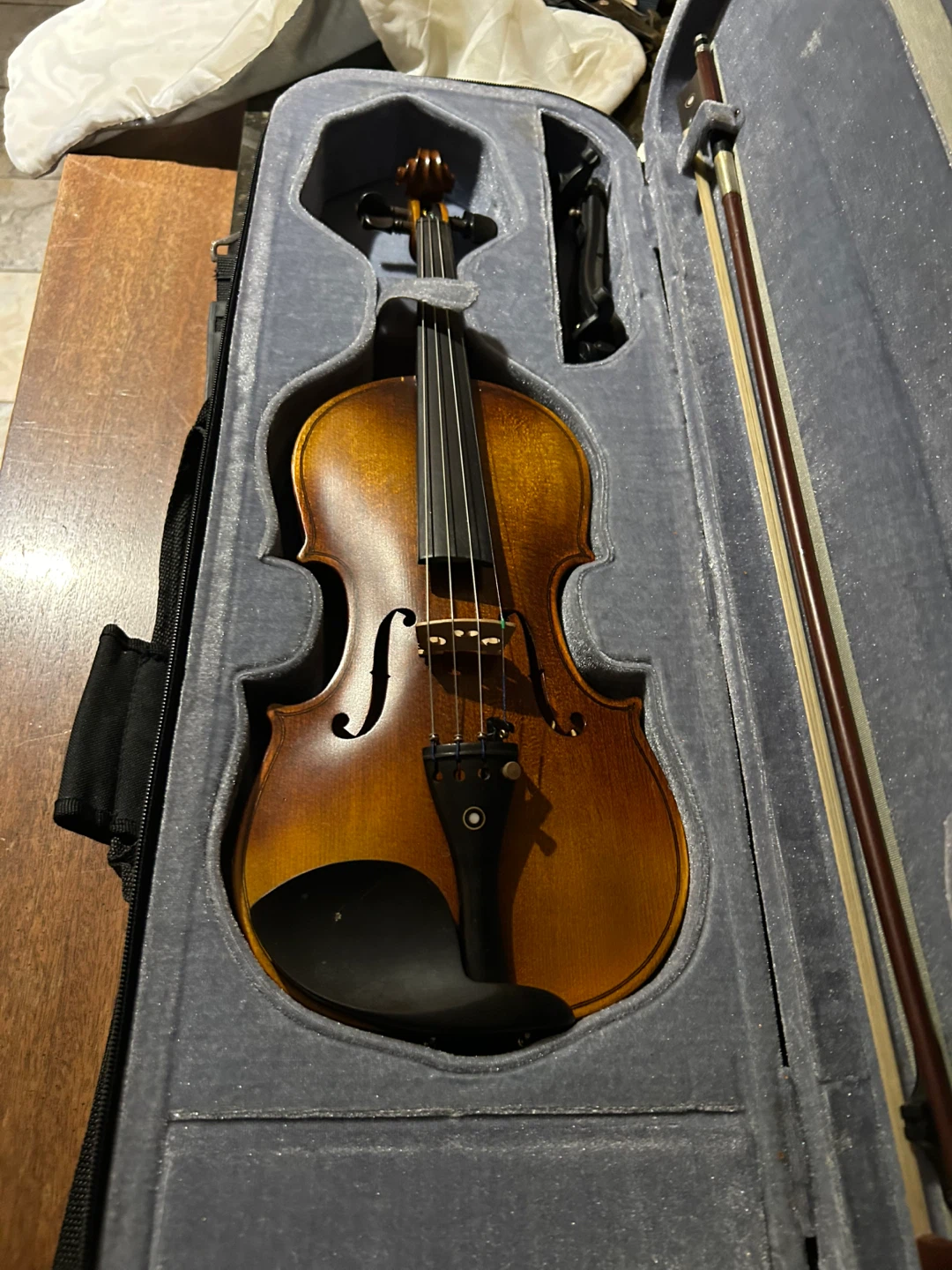 1/2 size Violin with Case and Bow - photo 2