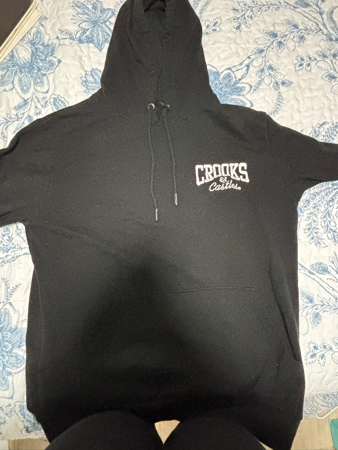 Crooks & Castles Black Hoodie Medusa Graphic