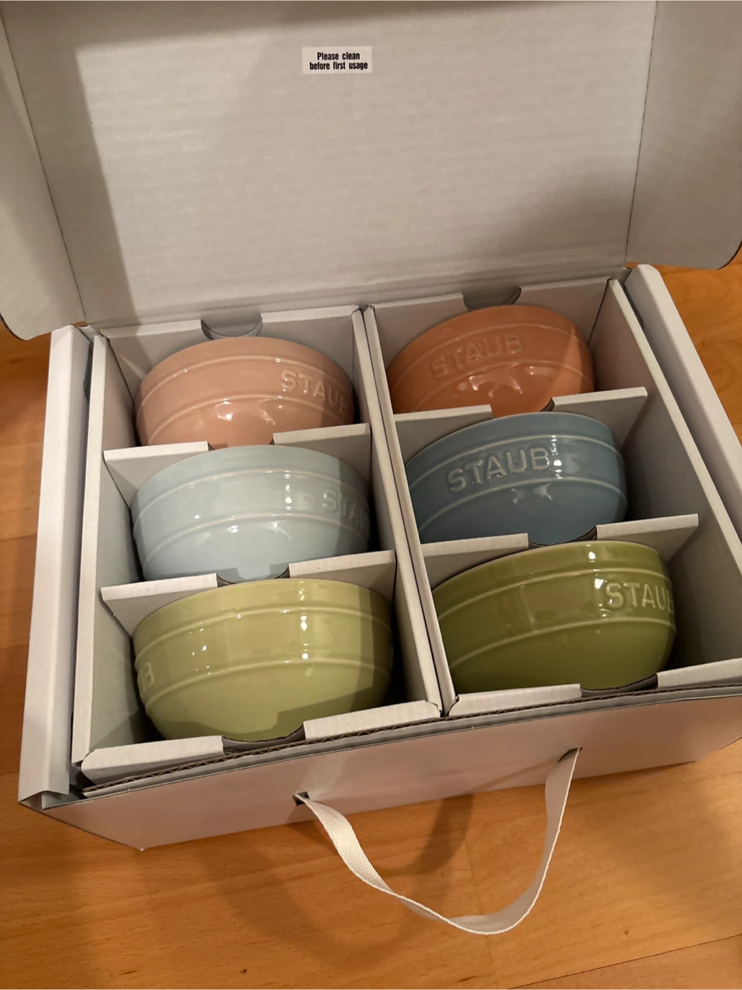 NEW Staub Ceramic bowls Set of 6 - photo 2