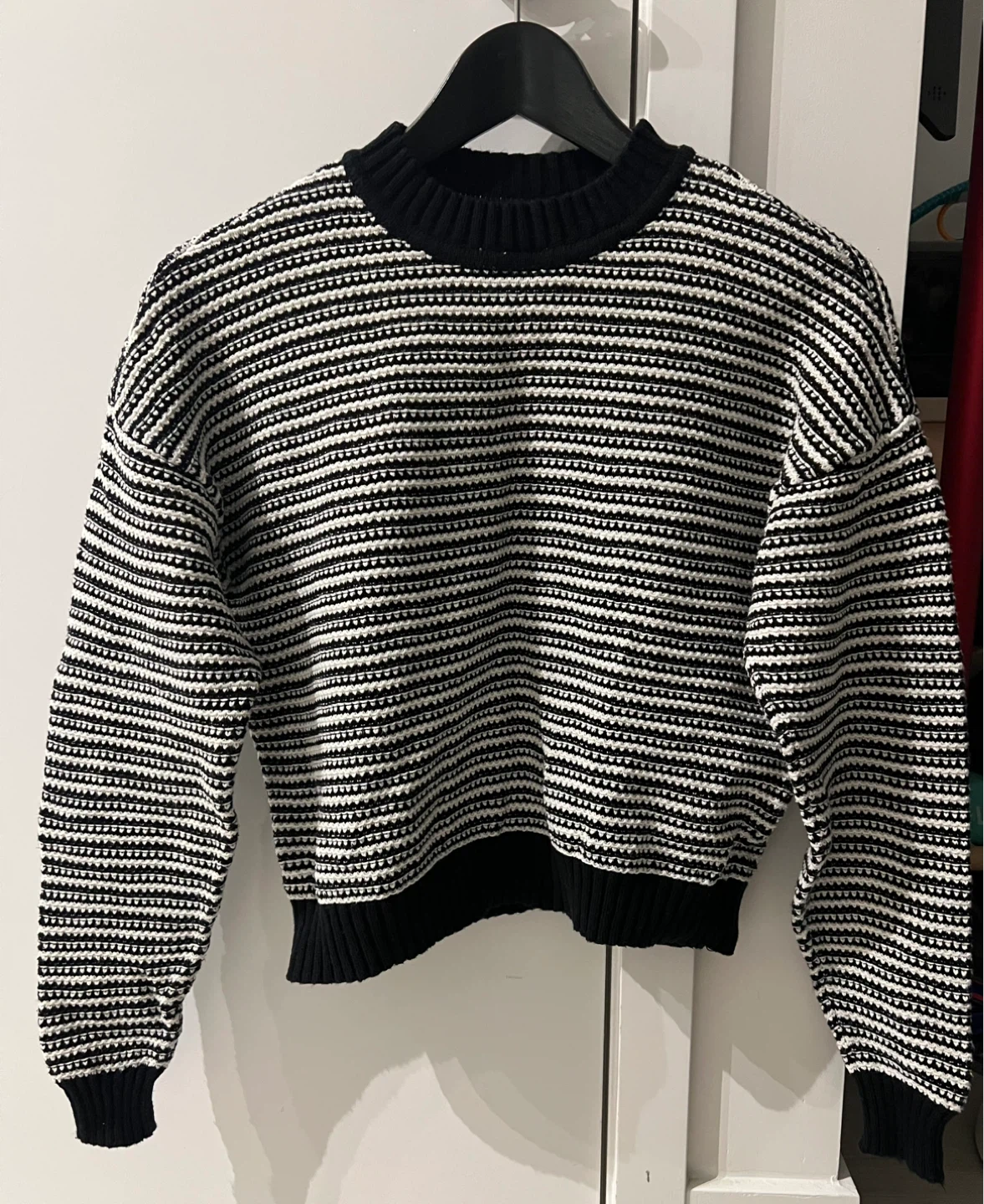 Frank and Oak Striped Knit Sweater