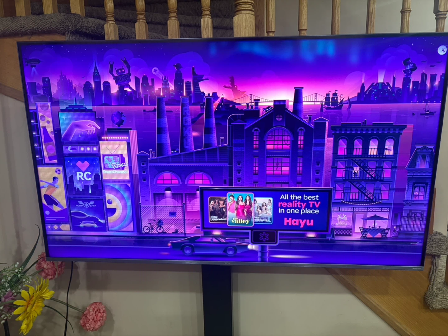 TCL Roku TV with Stand