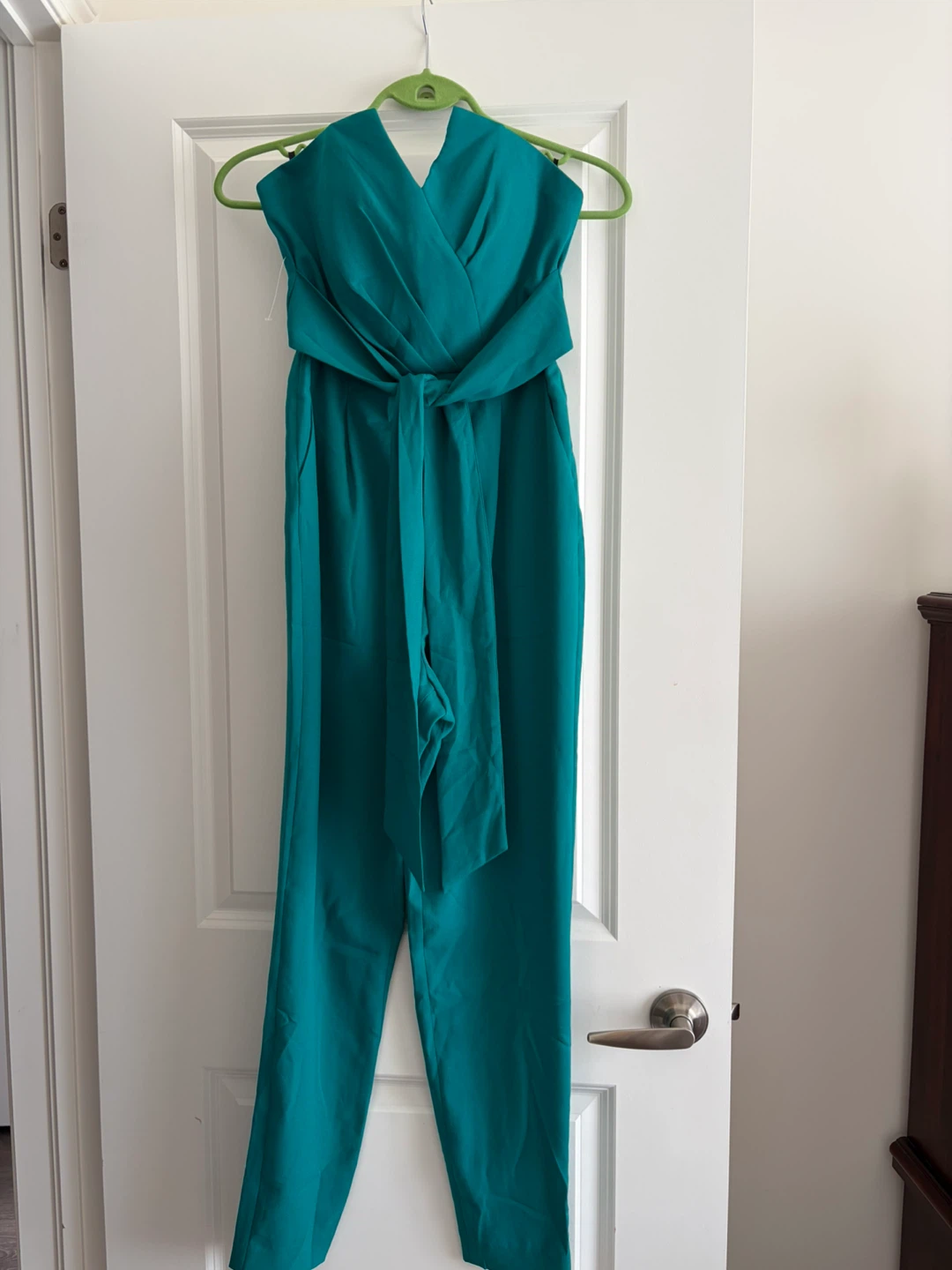 BEBE Fierce Natalie Strapless Jumpsuit - photo 2