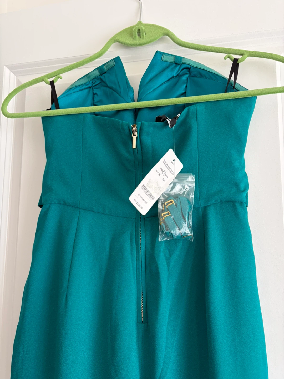 BEBE Fierce Natalie Strapless Jumpsuit - photo 3