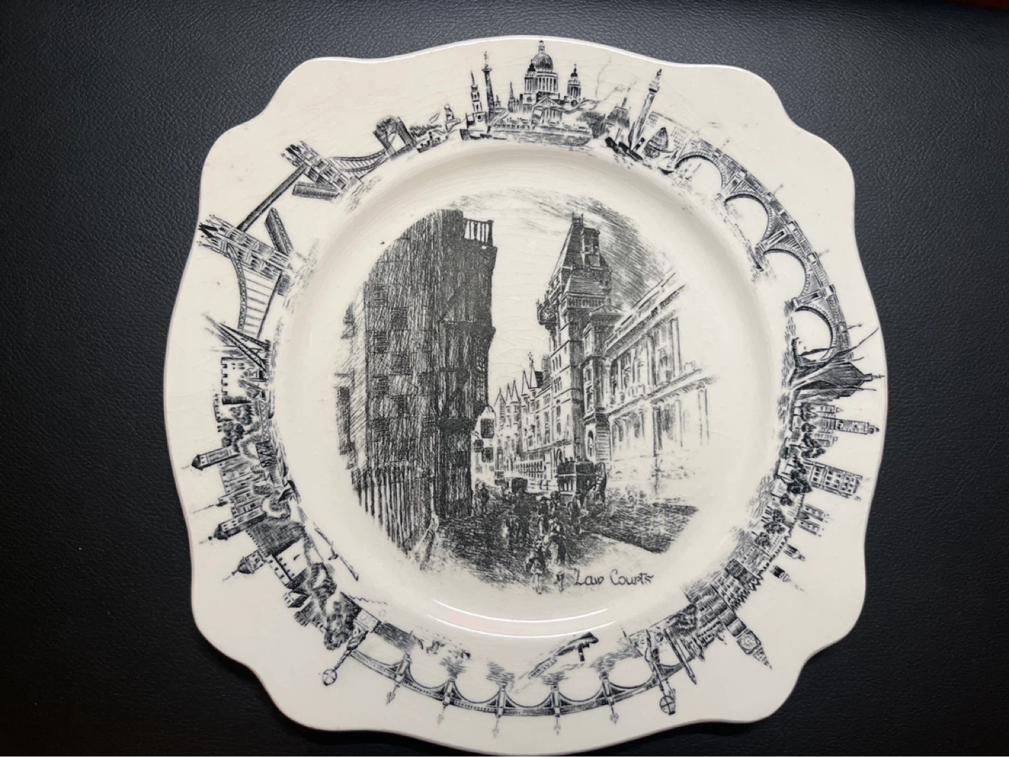 AJ.Wilkinson Ltd. Souvenir Plate