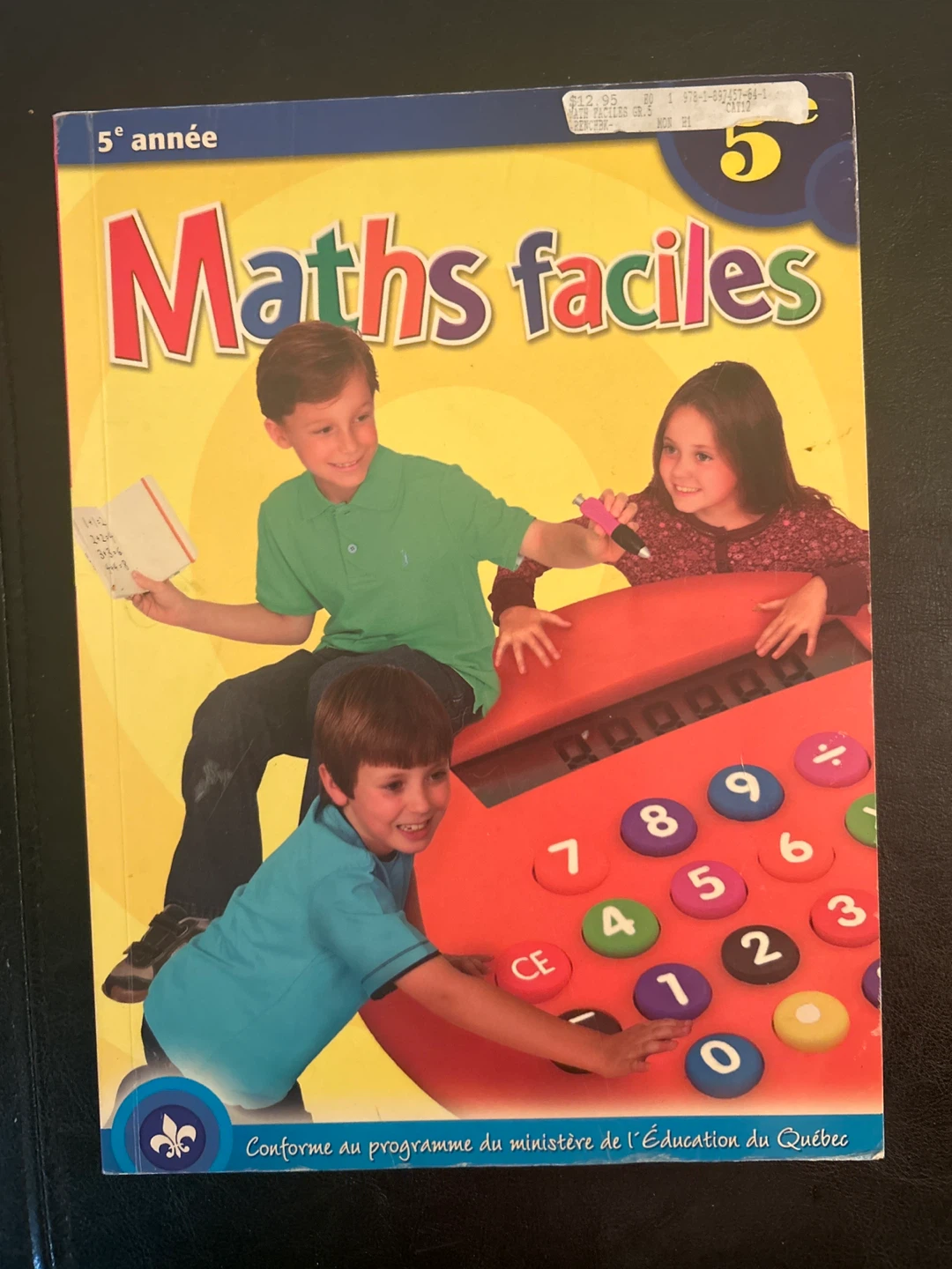 Maths faciles 5e année workbook