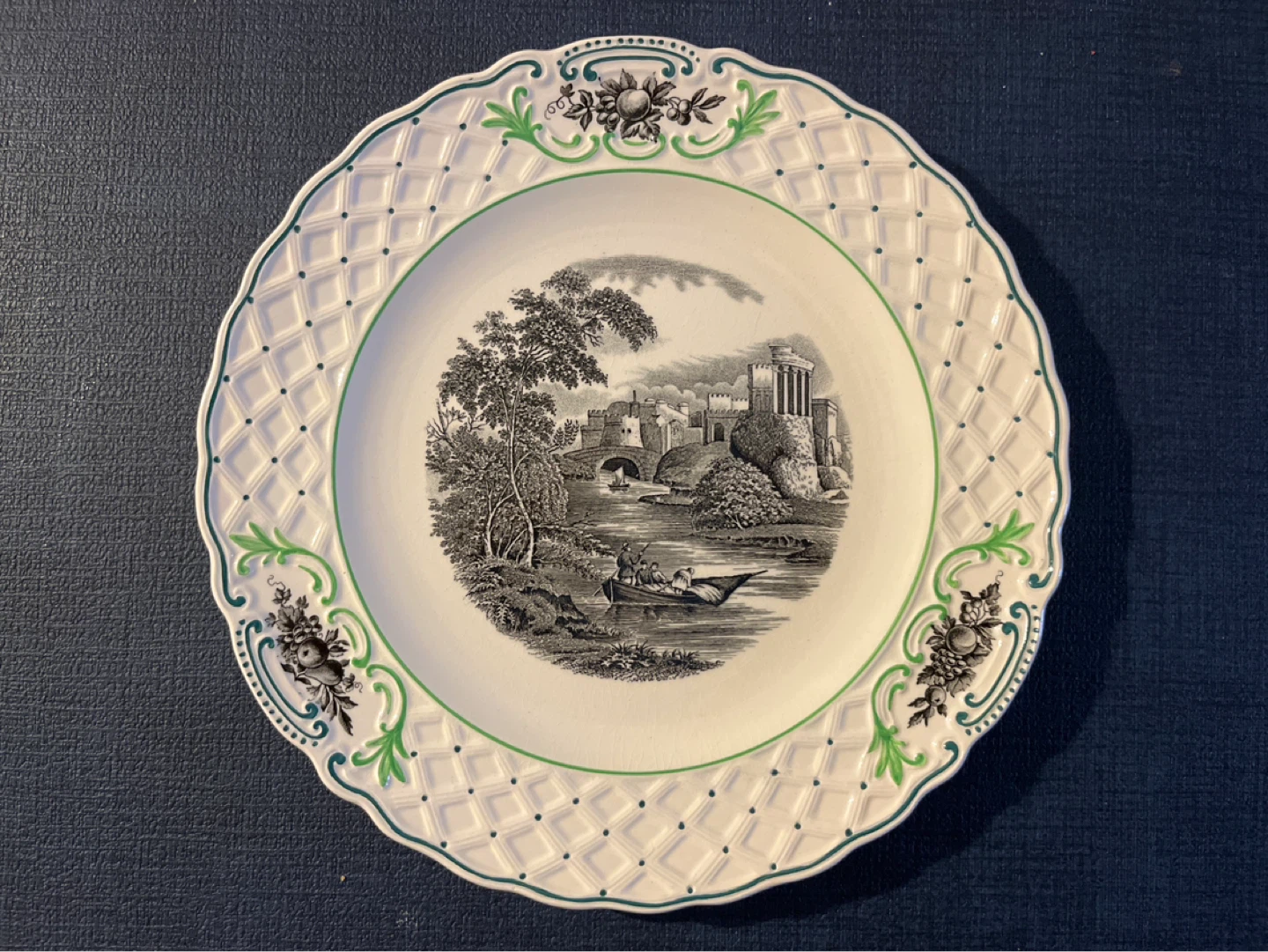 Vintage Decorative Plates - set of 12