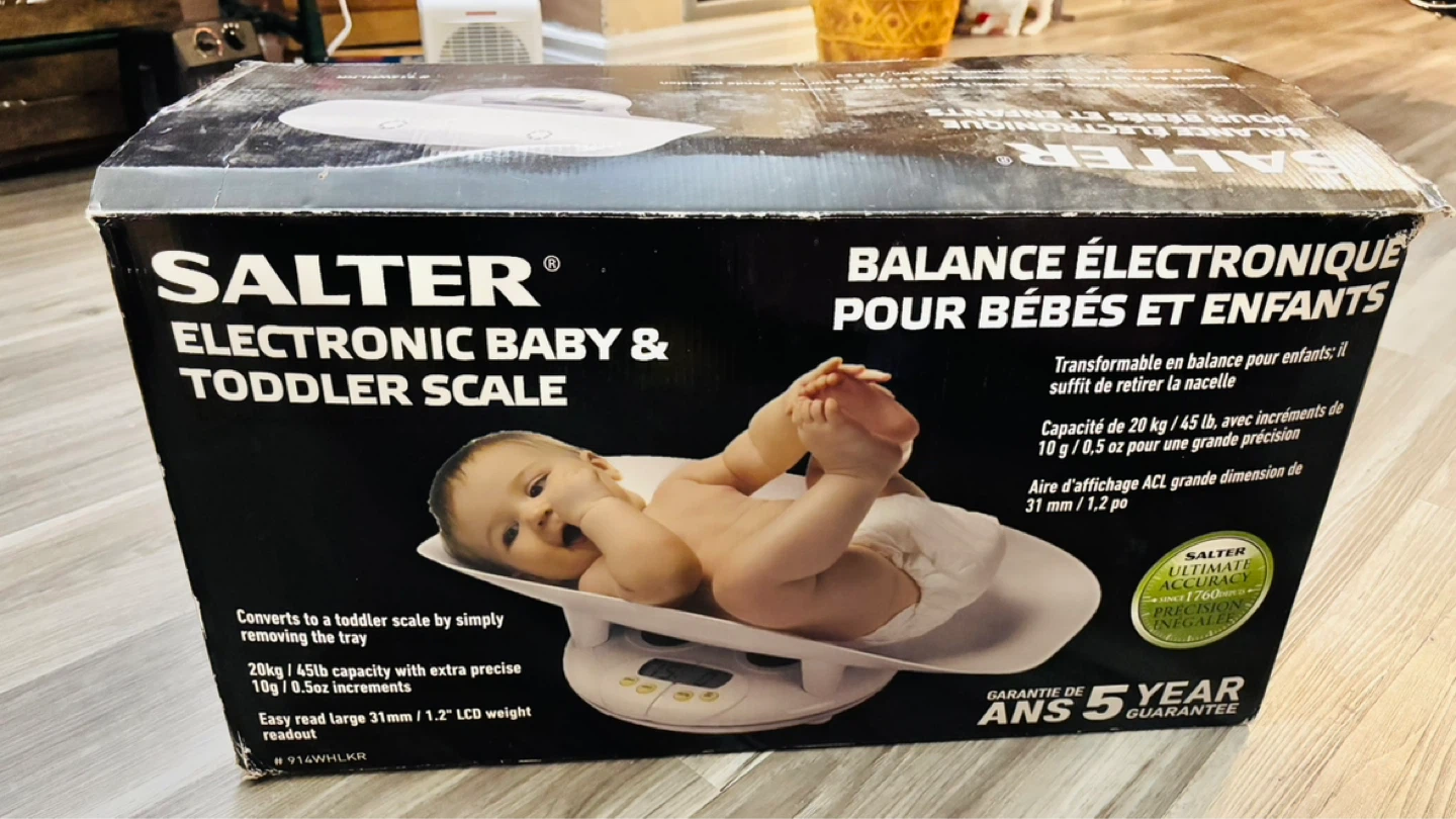 Salter Electronic Baby & Toddler Scale
