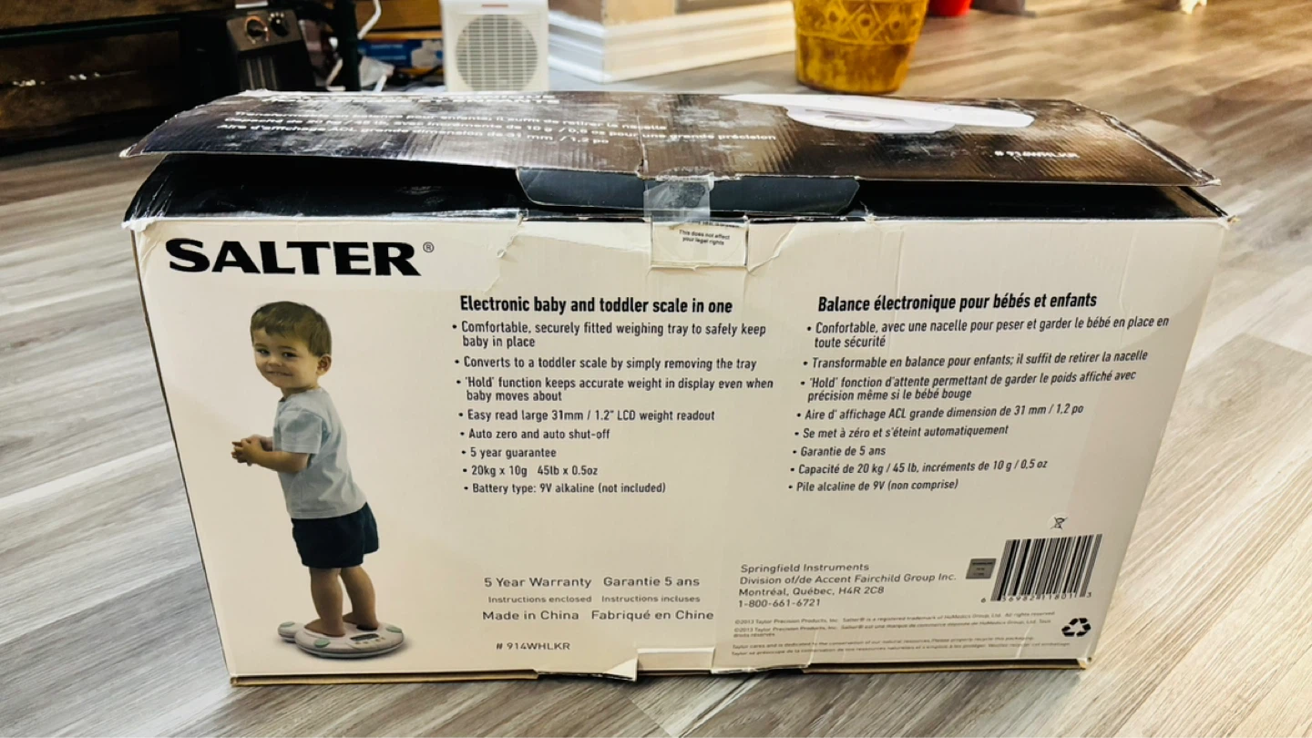 Salter Electronic Baby & Toddler Scale - photo 2