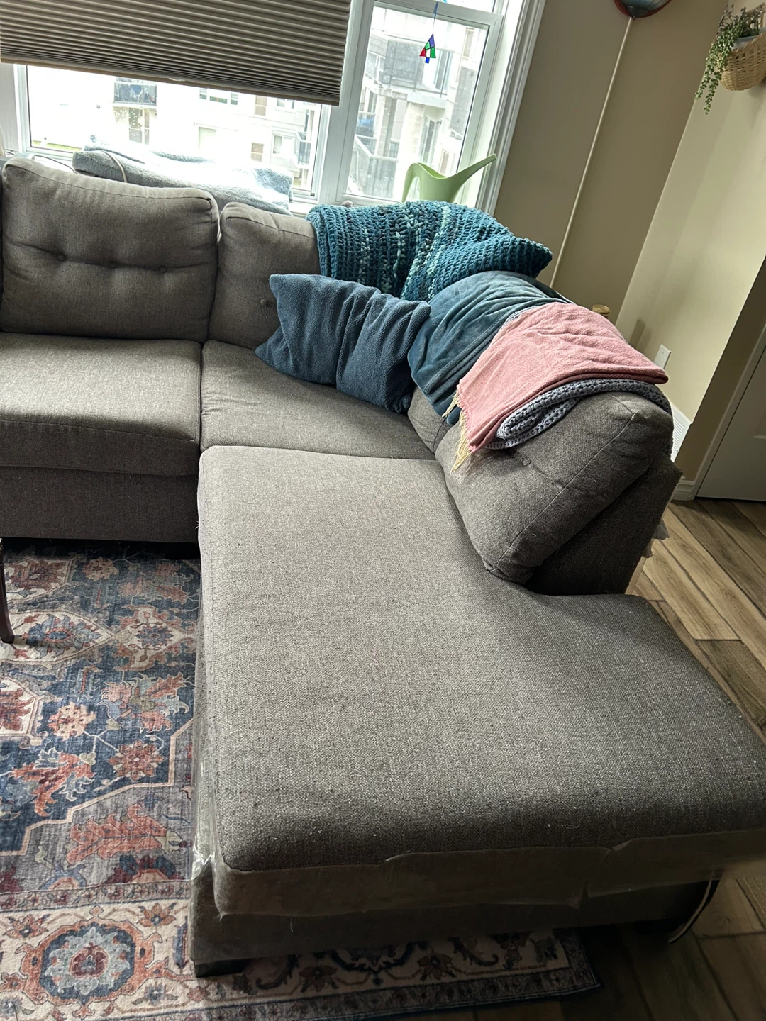 Grey Sectional Sofa - photo 3