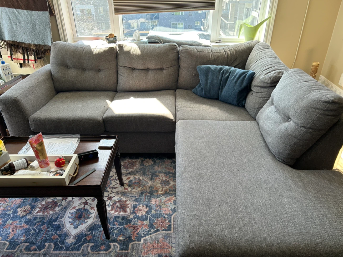 Grey Sectional Sofa
