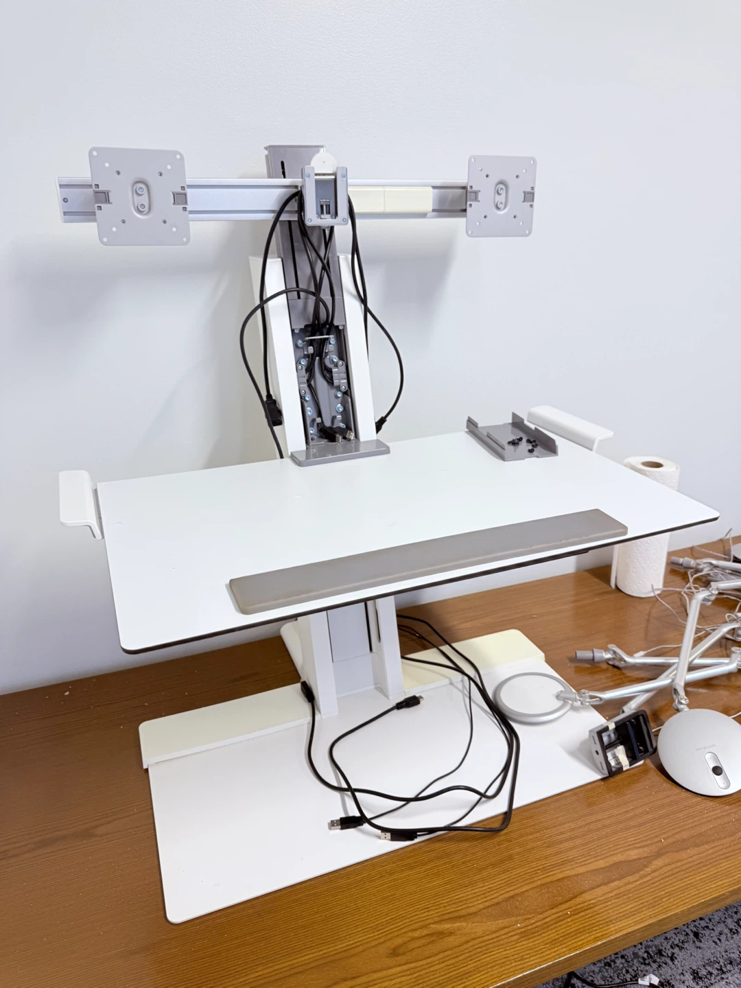 Humanscale Monitor Arm and Standing Desk Converter
