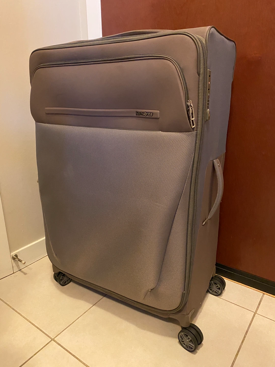 Samsonite B-Lite Icon Spinner Softside Large Luggage - Grey