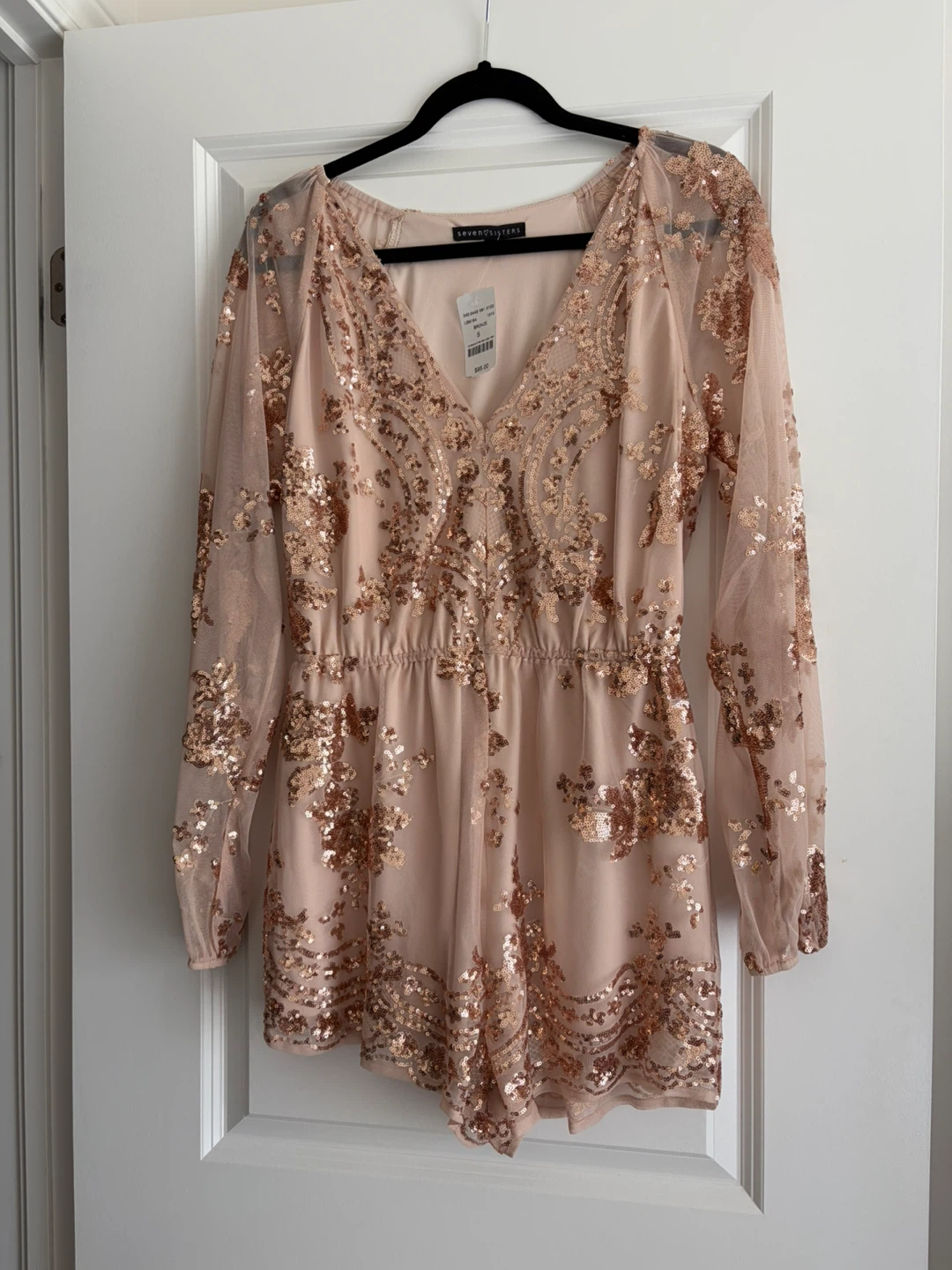 Sequined Romper