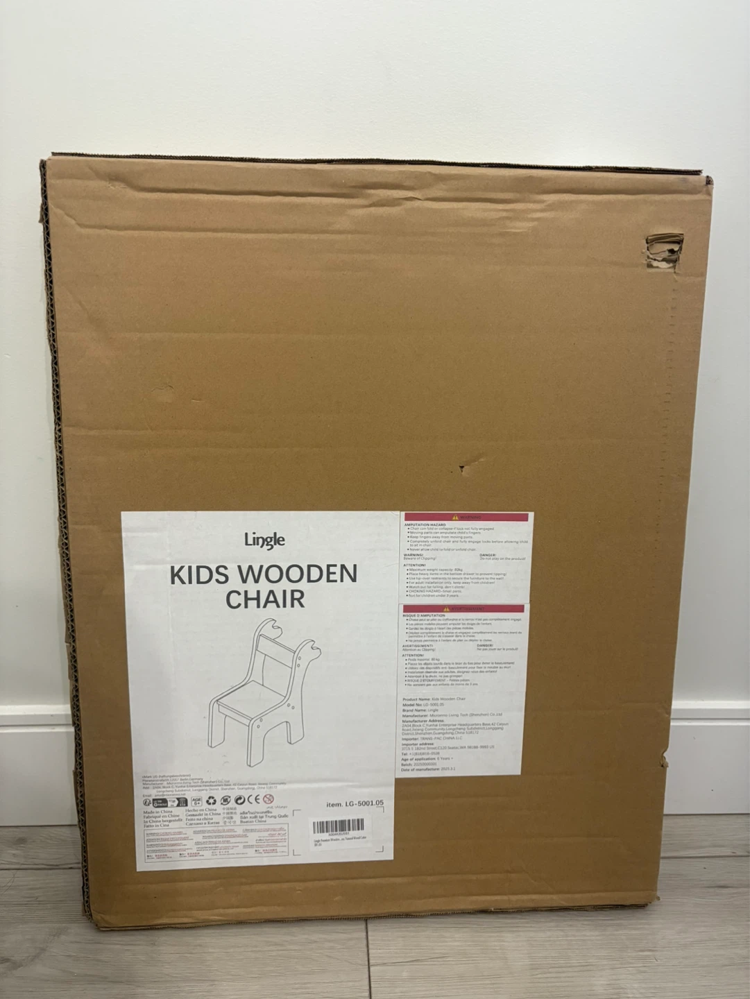 Lingle Premium Wooden Kids Chair - Deer and Zebra Design - photo 2