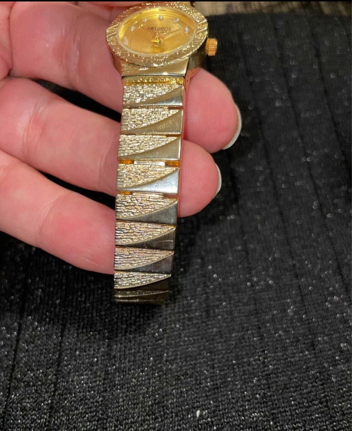 Helbros Women's Gold Tone Quartz Watch - photo 4