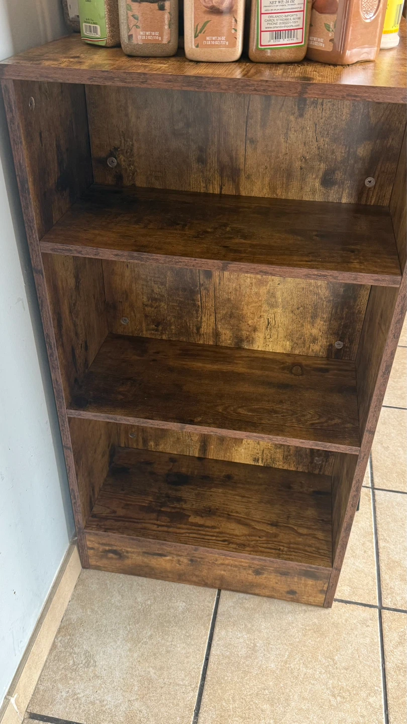 Rustic Wood Bar Table with 2 Stools - photo 2