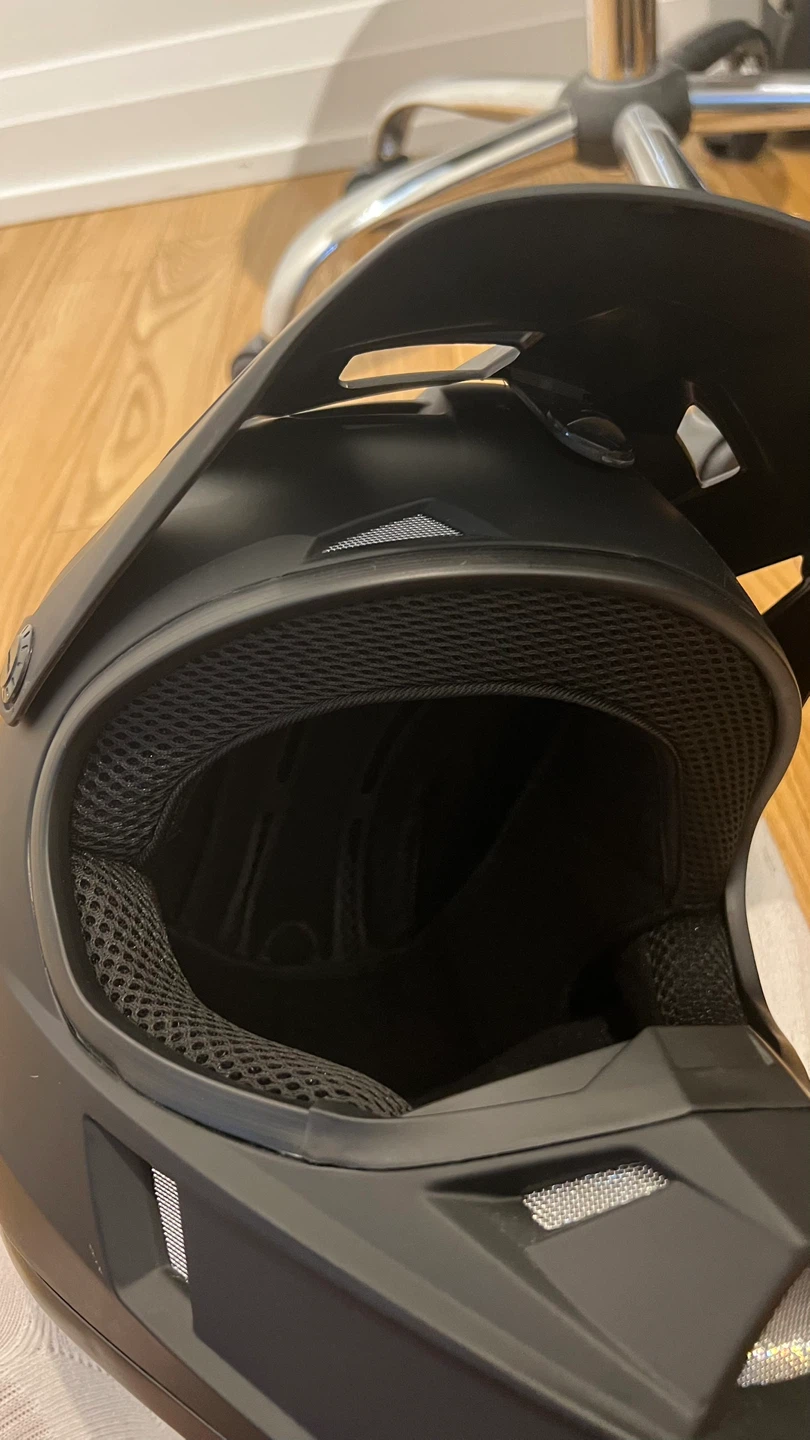 Black Full Face Helmet - photo 2