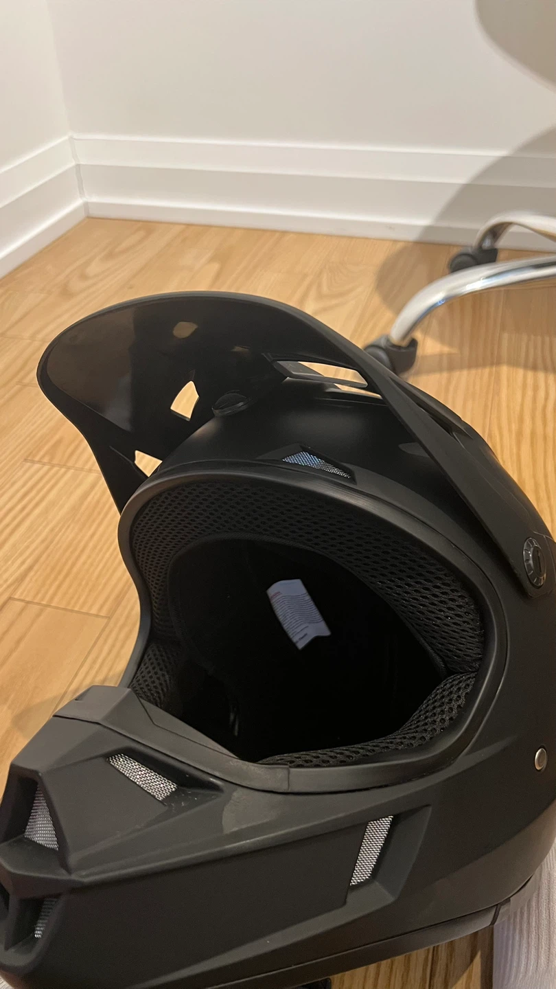 Black Full Face Helmet