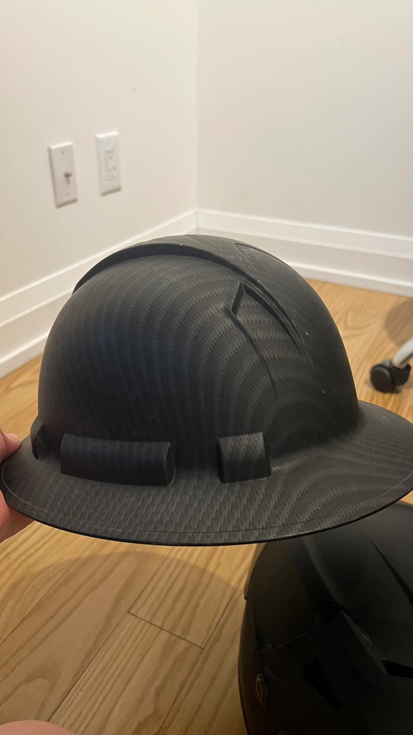 Black Carbon Fiber Helmet