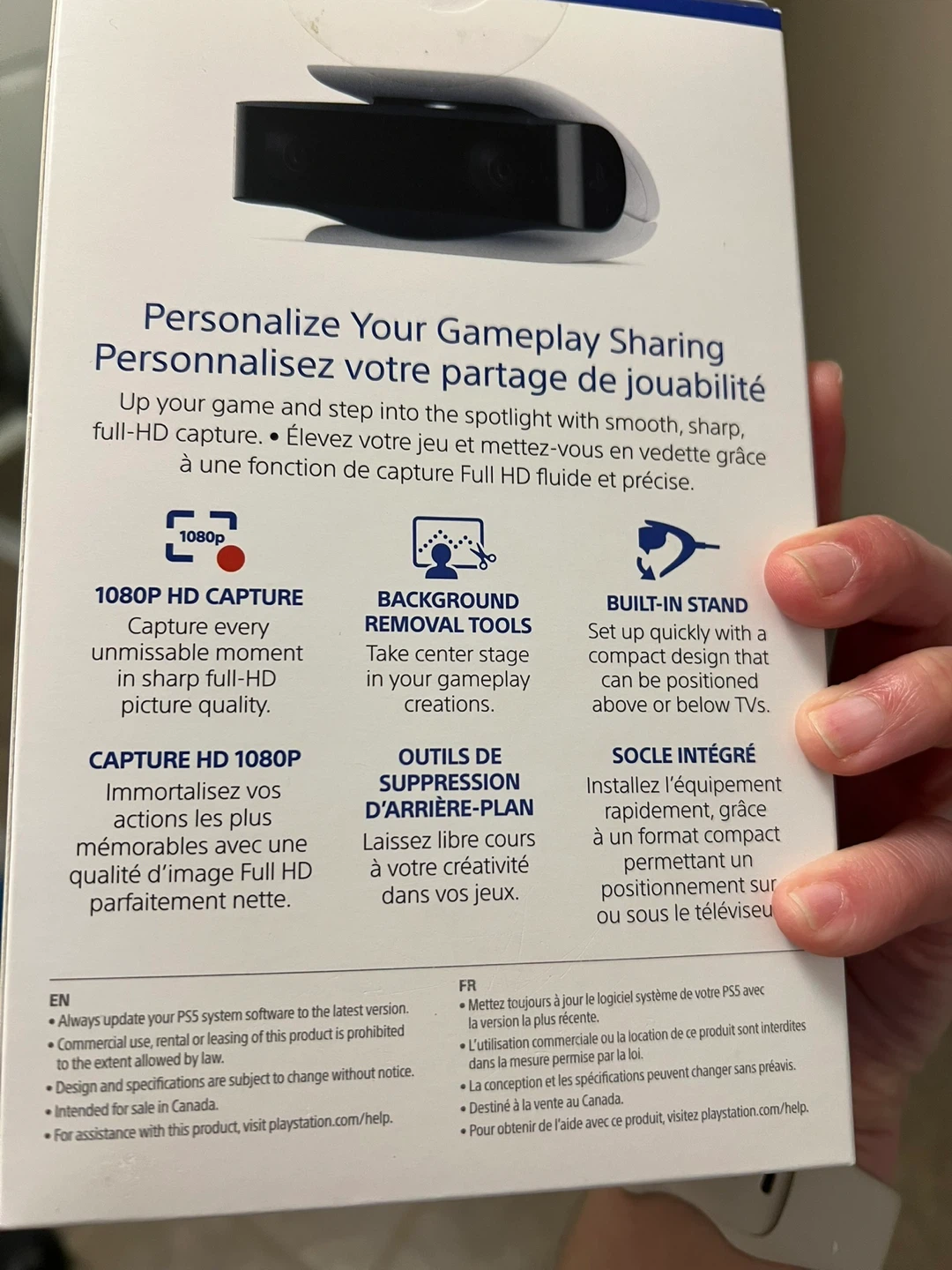 NEW Sony PlayStation HD Camera for PS5 - photo 3
