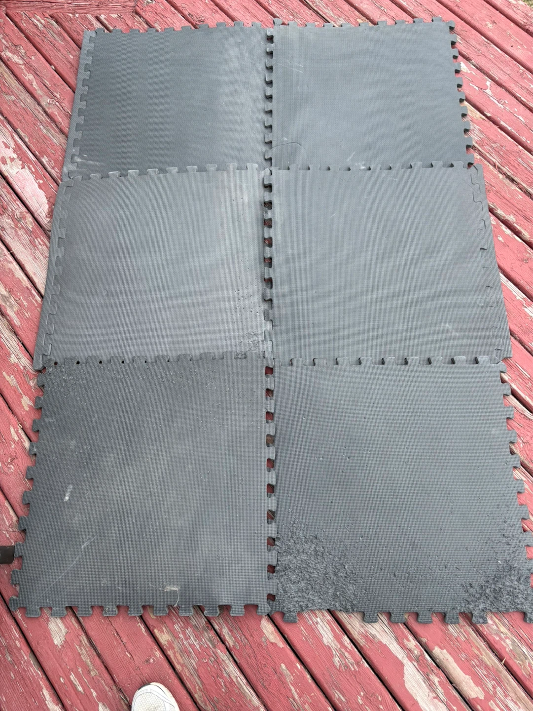 Set of 6 Interlocking Foam Floor Mats
