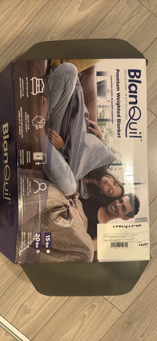 BlanQuil Premium Weighted Blanket - 20 lbs