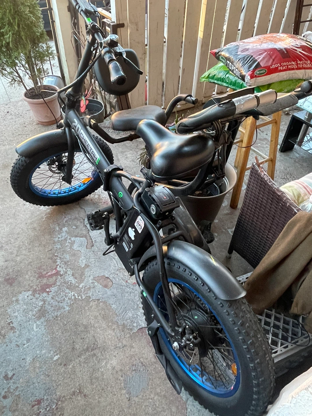 Ecotric Cheetah Electric Bike (Fat Tire, Folding)