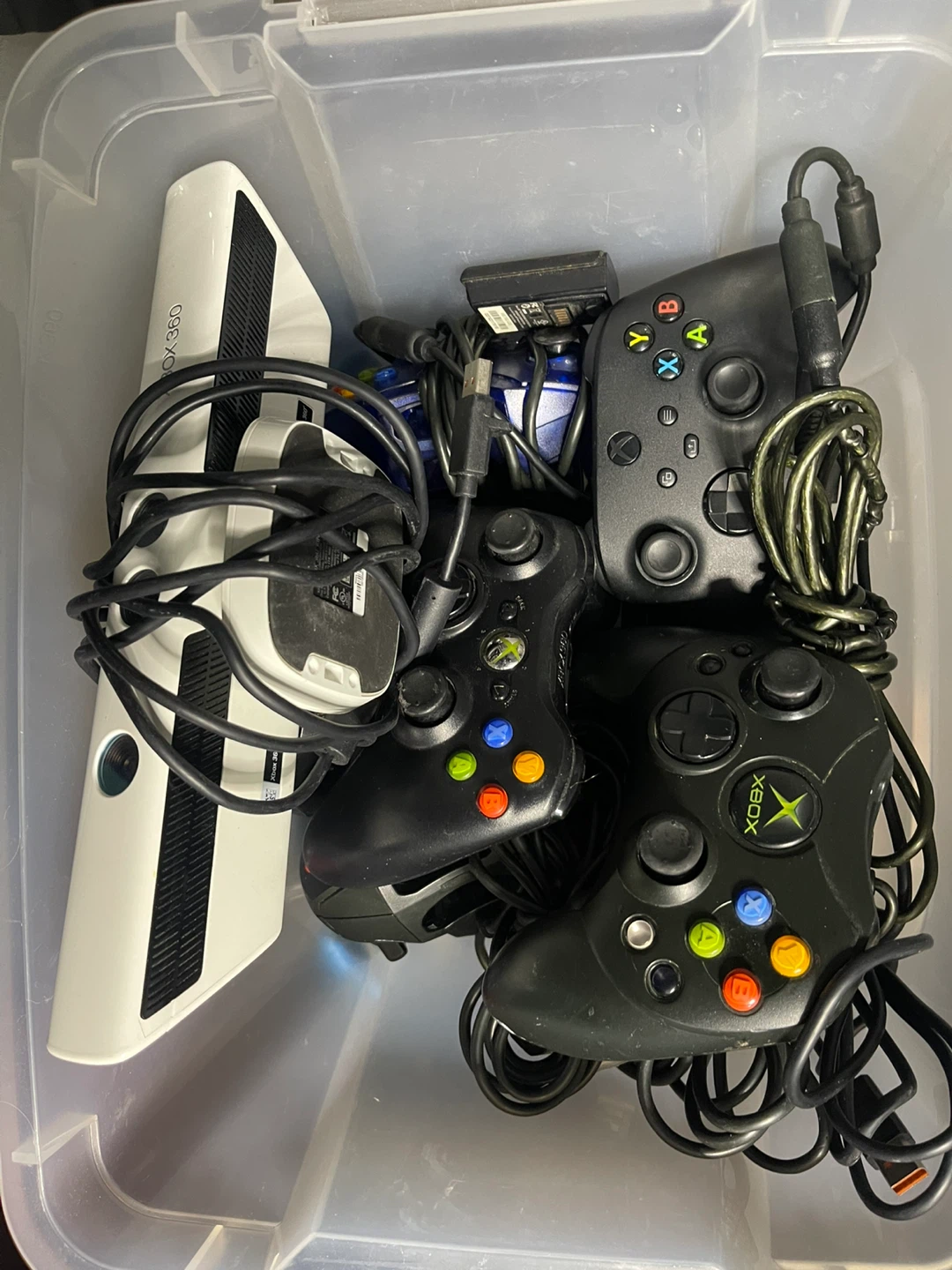 Microsoft Xbox 360 Console Lot with Games and Accessories - photo 3