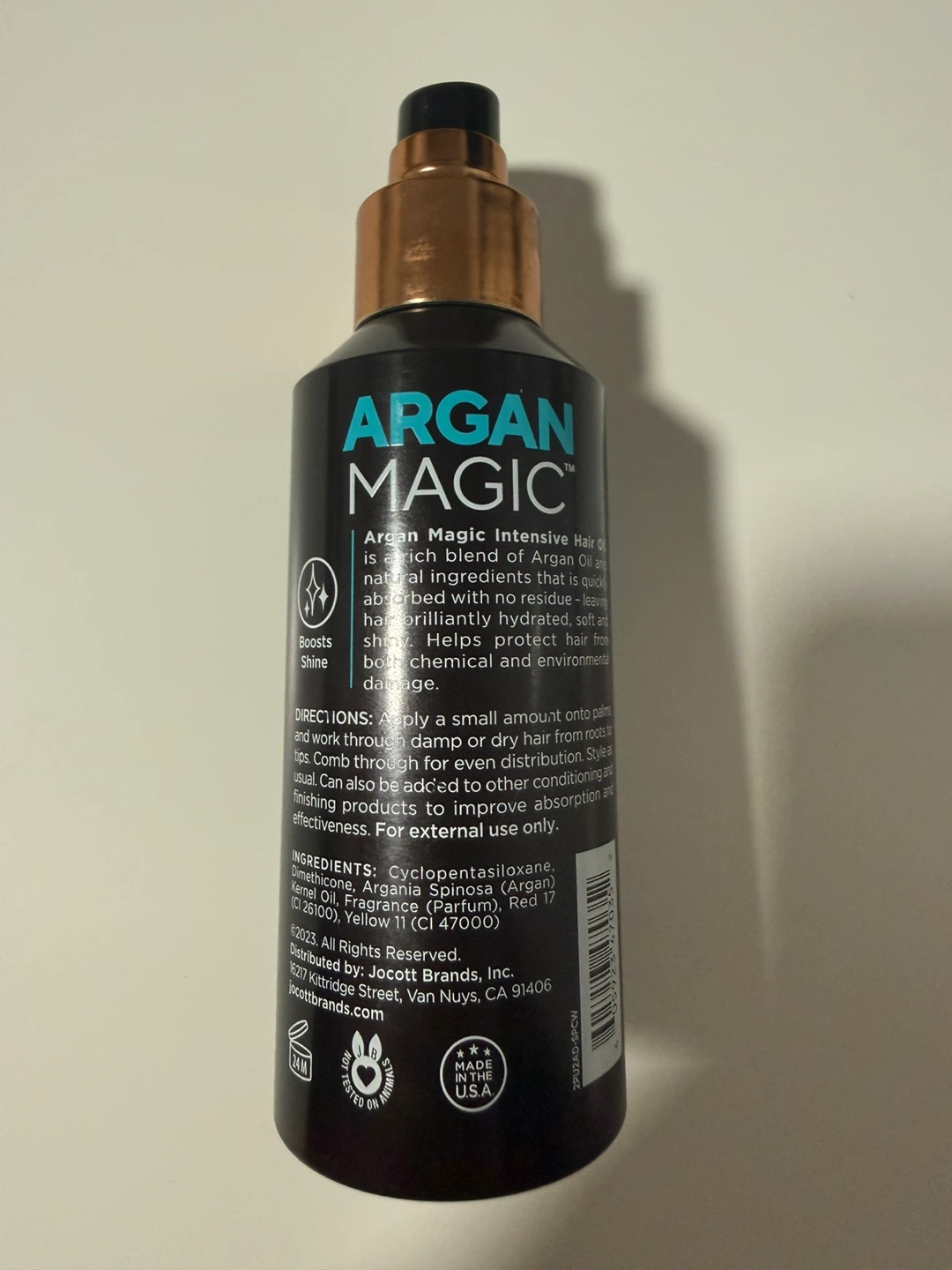 Argan Magic Intensive Hair Oil 4 Fl Oz half bottle - photo 2