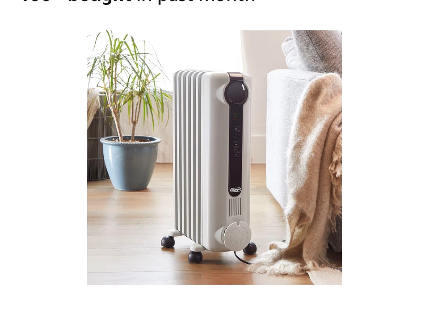 DeLonghi Radiant Heater - Full Room Quiet 1500W - photo 3