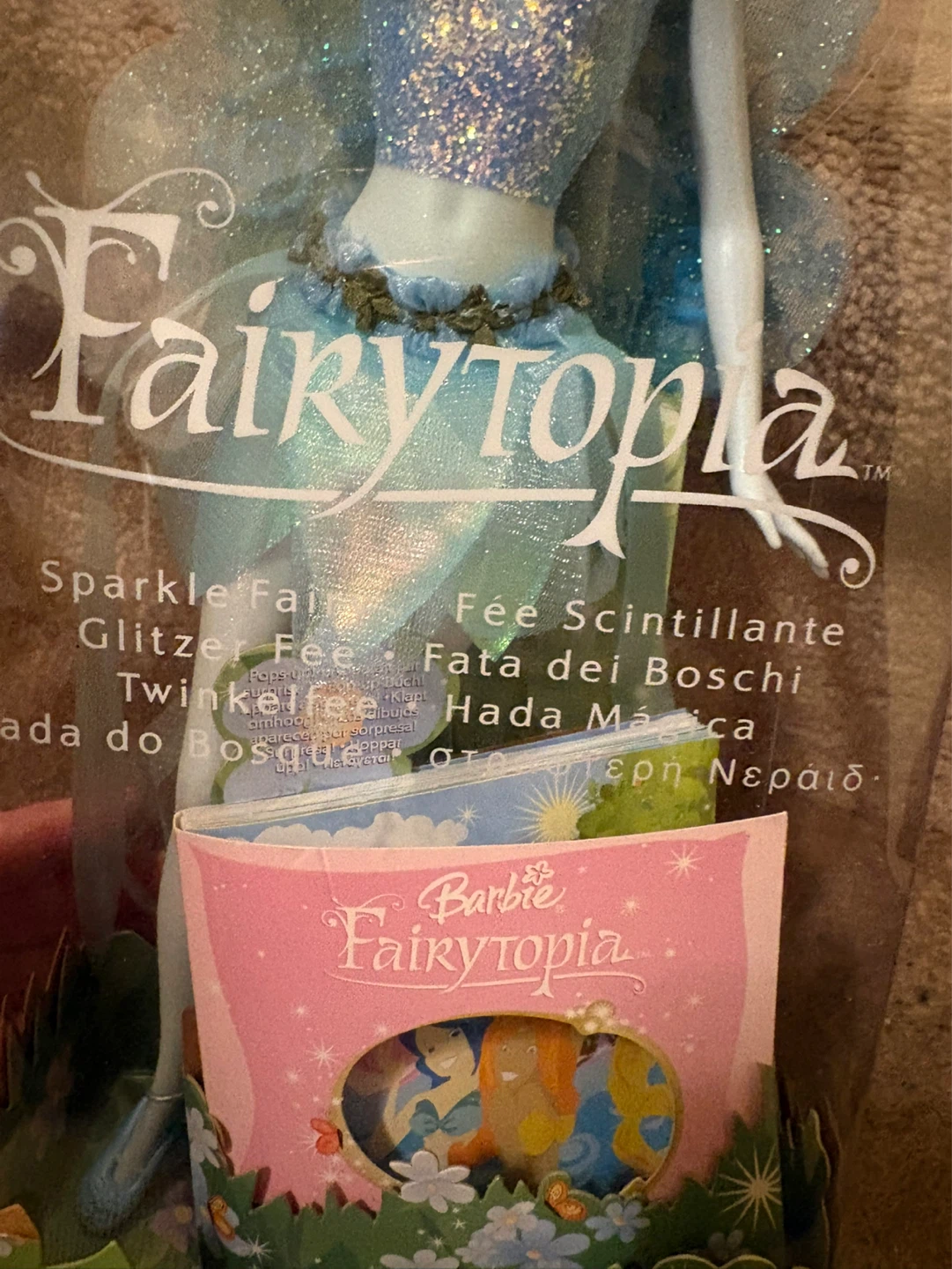 Rare fairytopia sparkle blue fairy barbie. 2003. In box. - photo 5