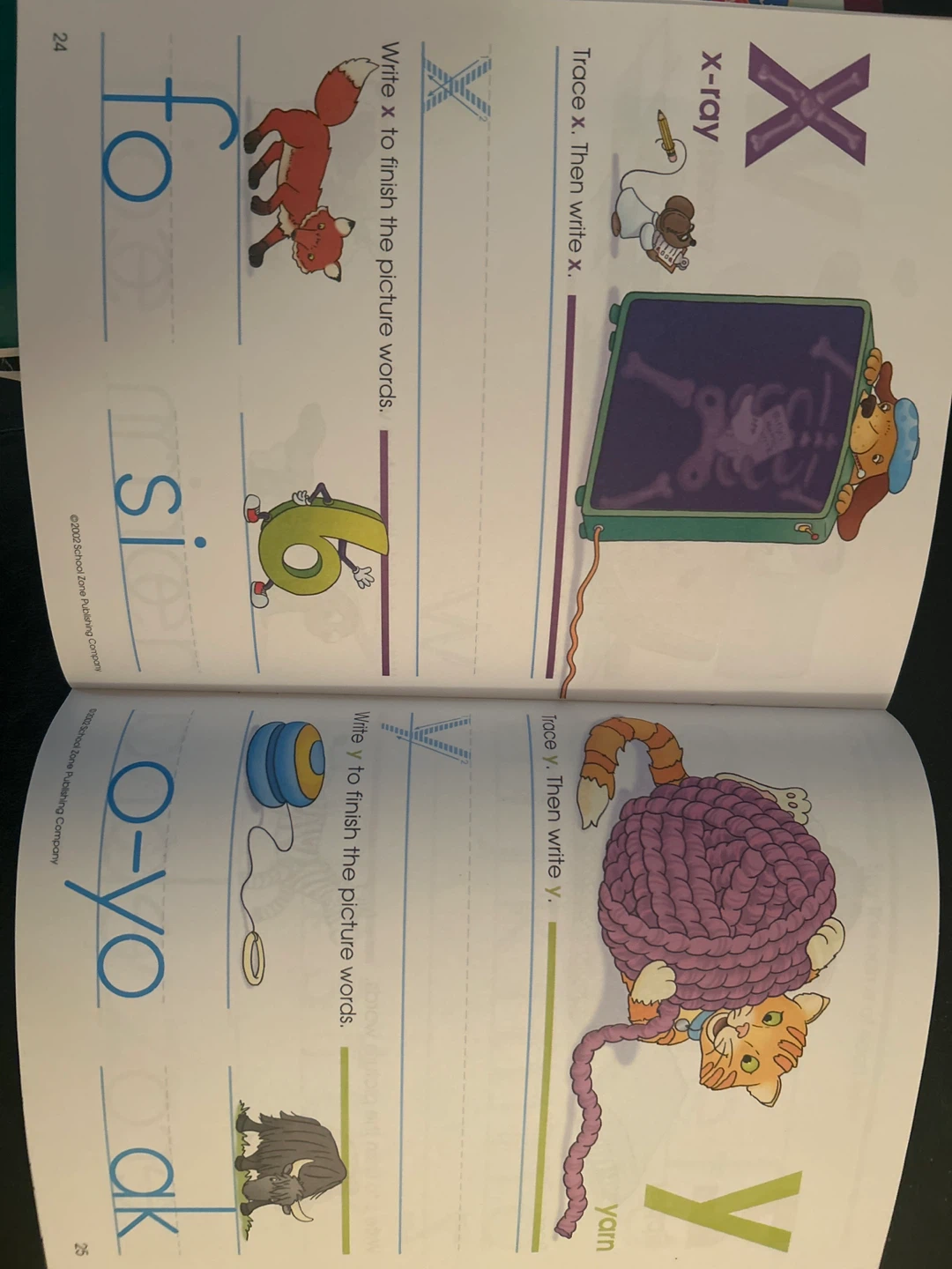 School Zone Lowercase Alphabet Preschool Workbook - photo 3