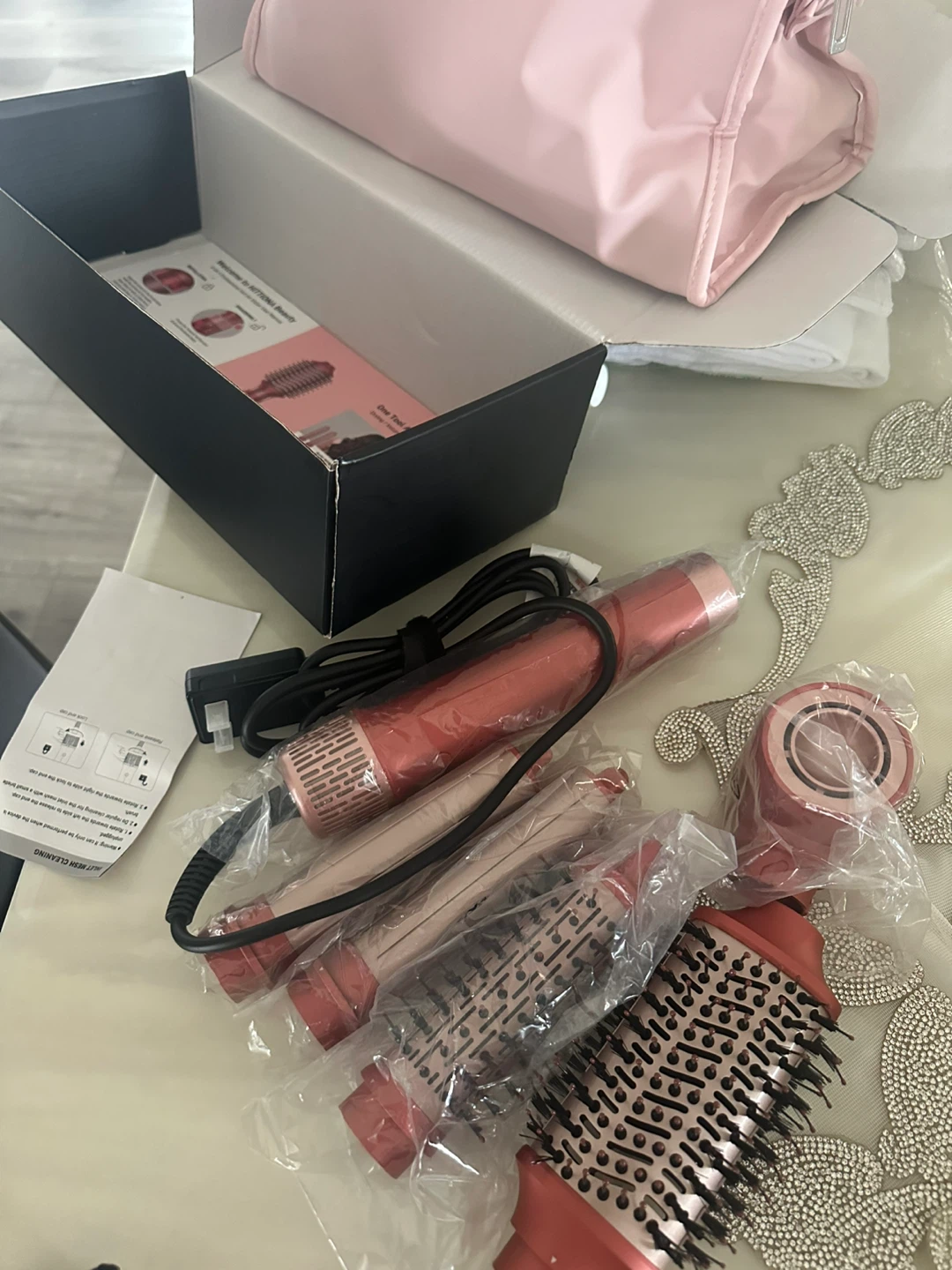 HITTIONA Beauty 5-in-1 Styler Blow Dryer Brush Set - photo 3