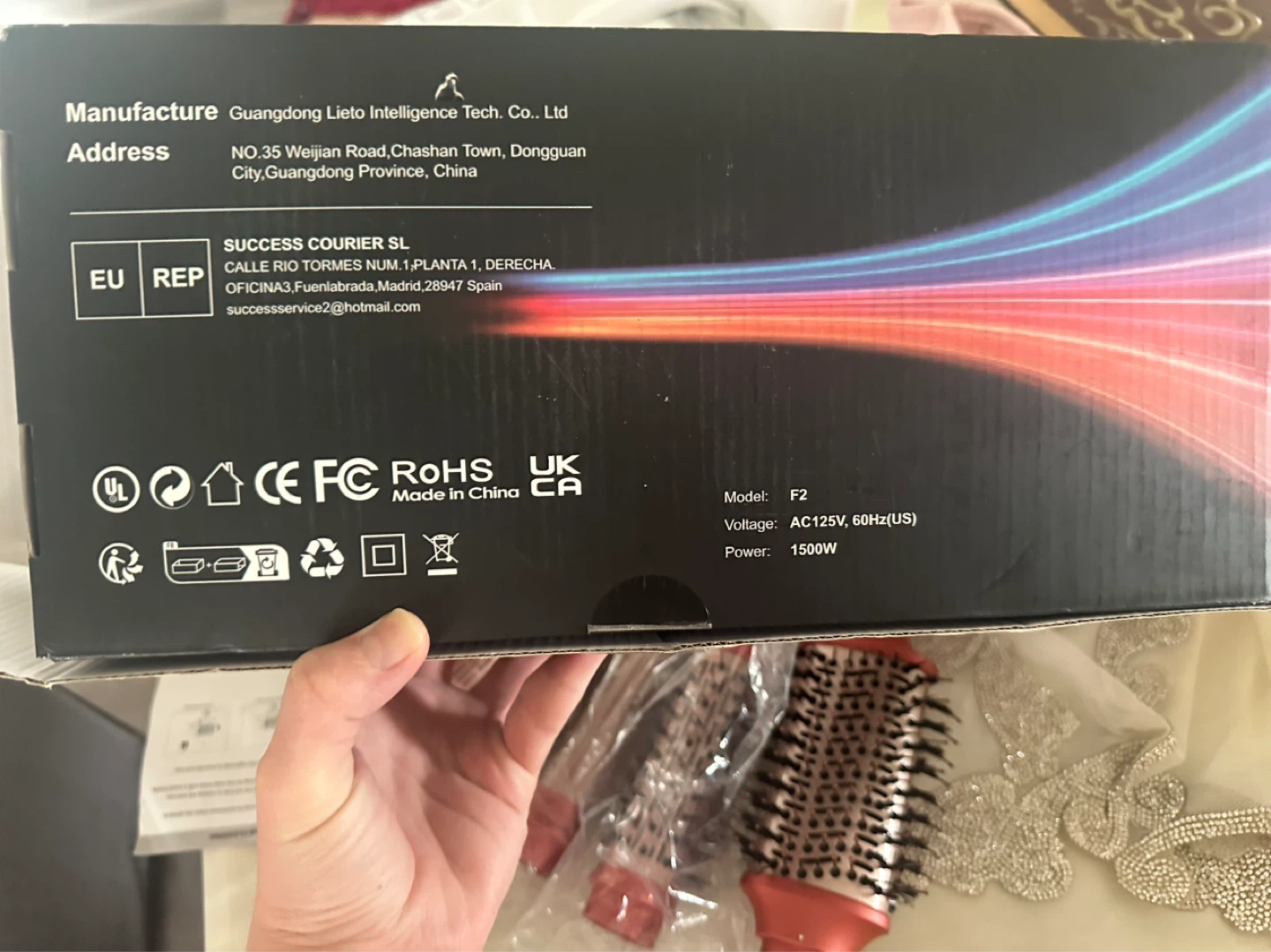 HITTIONA Beauty 5-in-1 Styler Blow Dryer Brush Set - photo 4