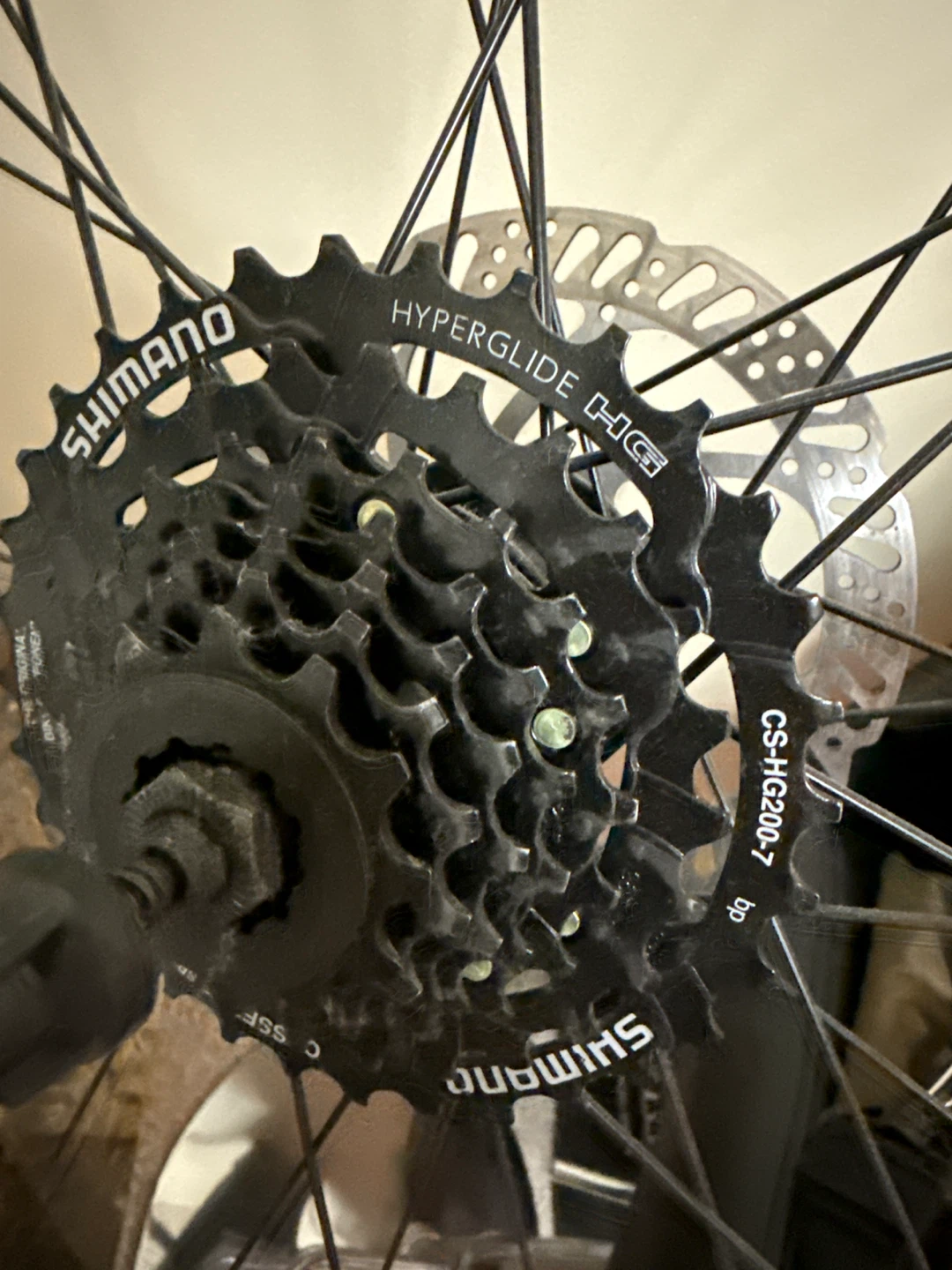 Shimano Hyperglide HG Cassette CS-HG200-7 Bike Wheels - photo 5