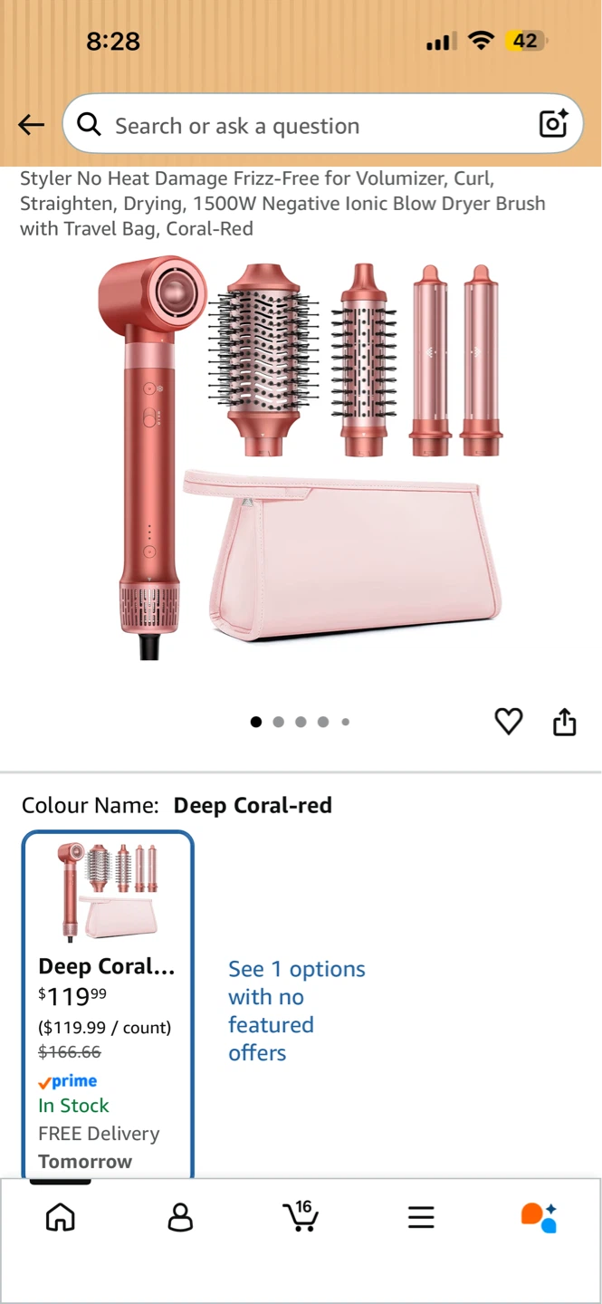 HITTIONA Beauty 5-in-1 Styler Blow Dryer Brush Set - photo 5