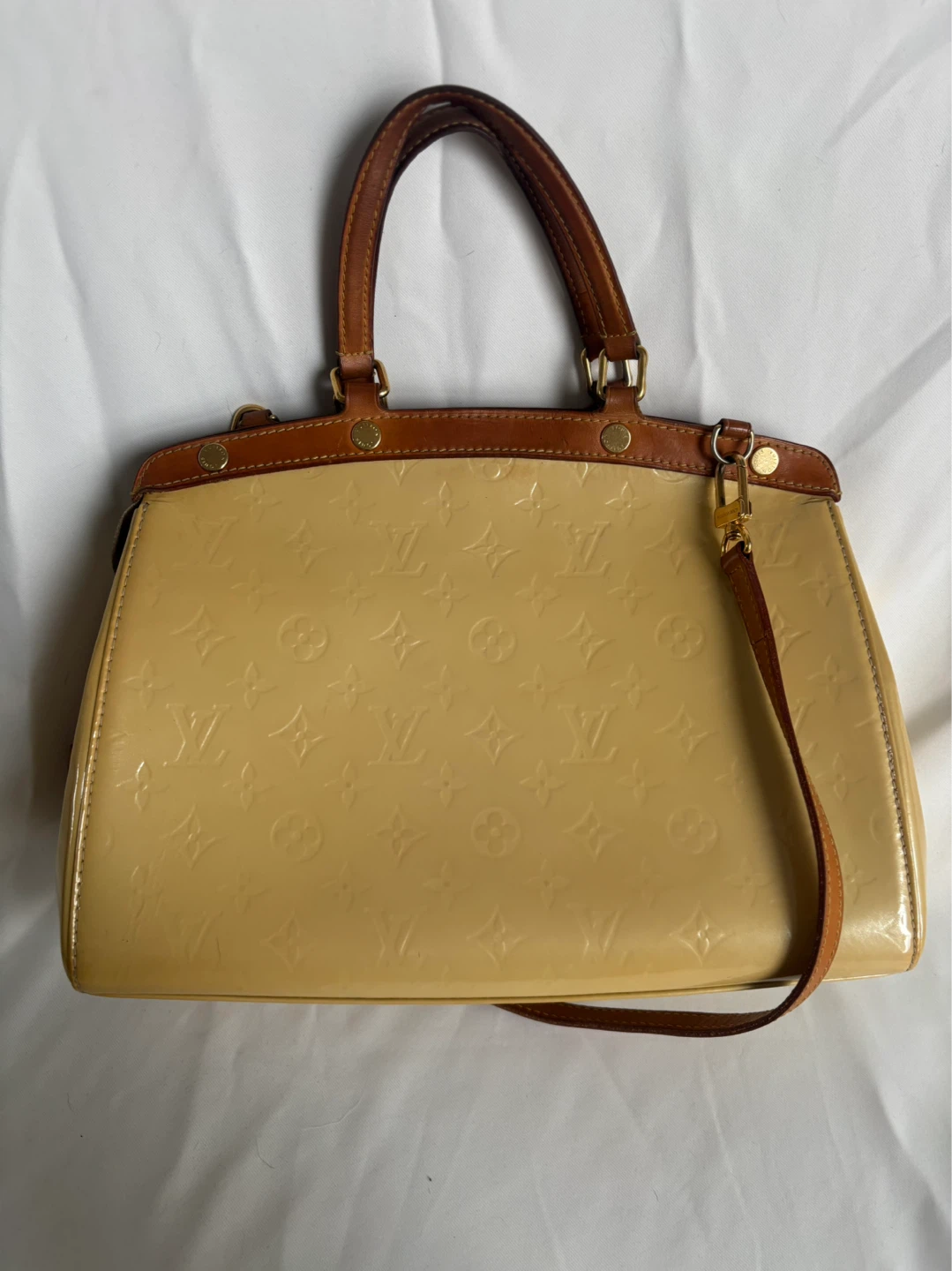AUTHENTIC Louis Vuitton Monogram Vernis Alma BB Handbag - photo 4