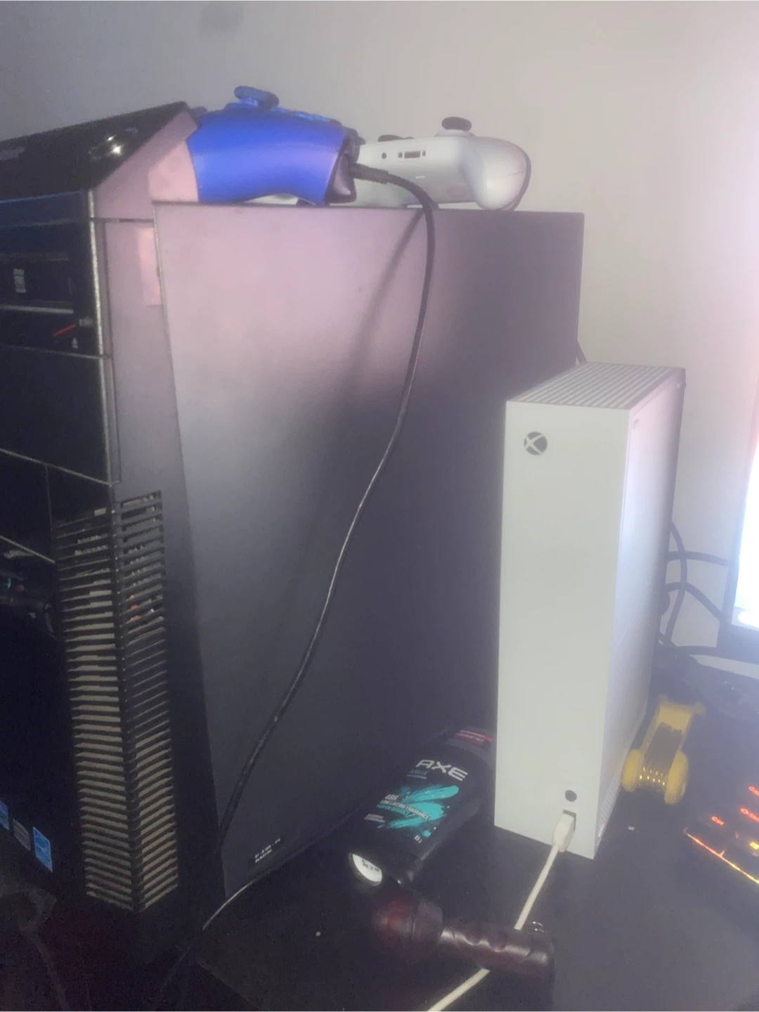 Xbox Series S Console and gaming pc