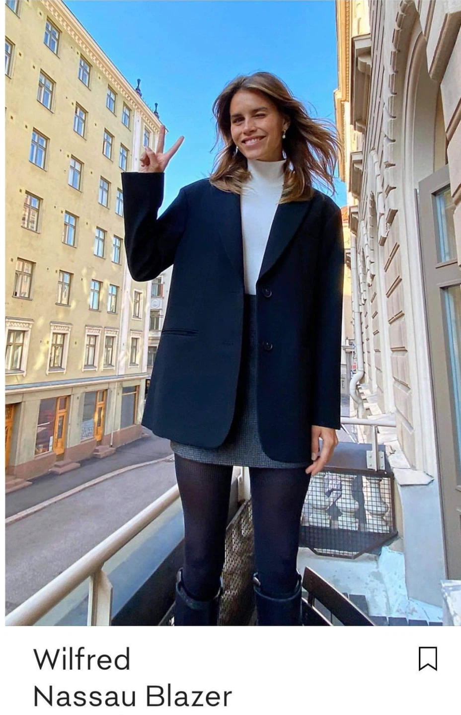 Wilfred Nassau Blazer Aritzia