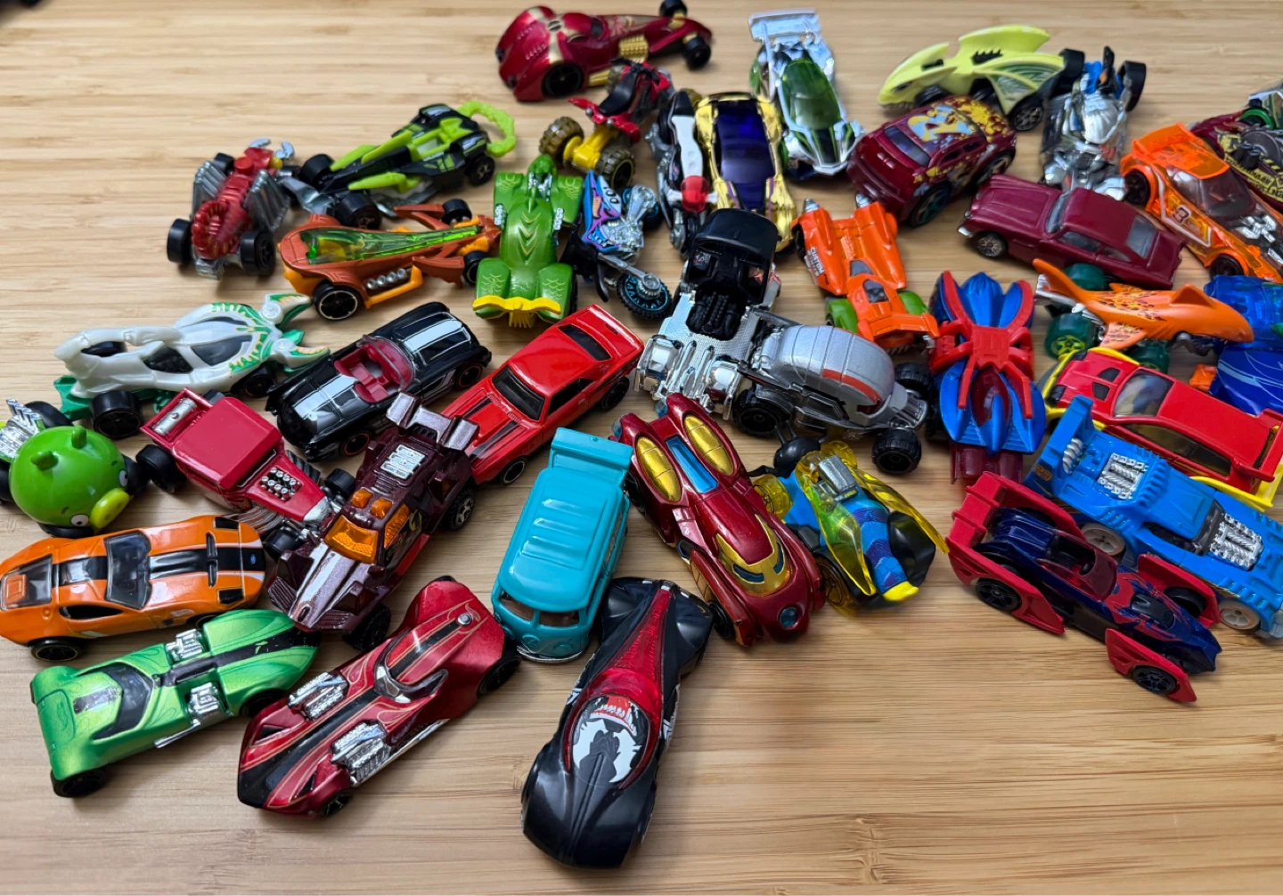 47 Hot Wheels & Diecast Cars Lot Mixed Bundle Mattel Modern Asso - photo 5