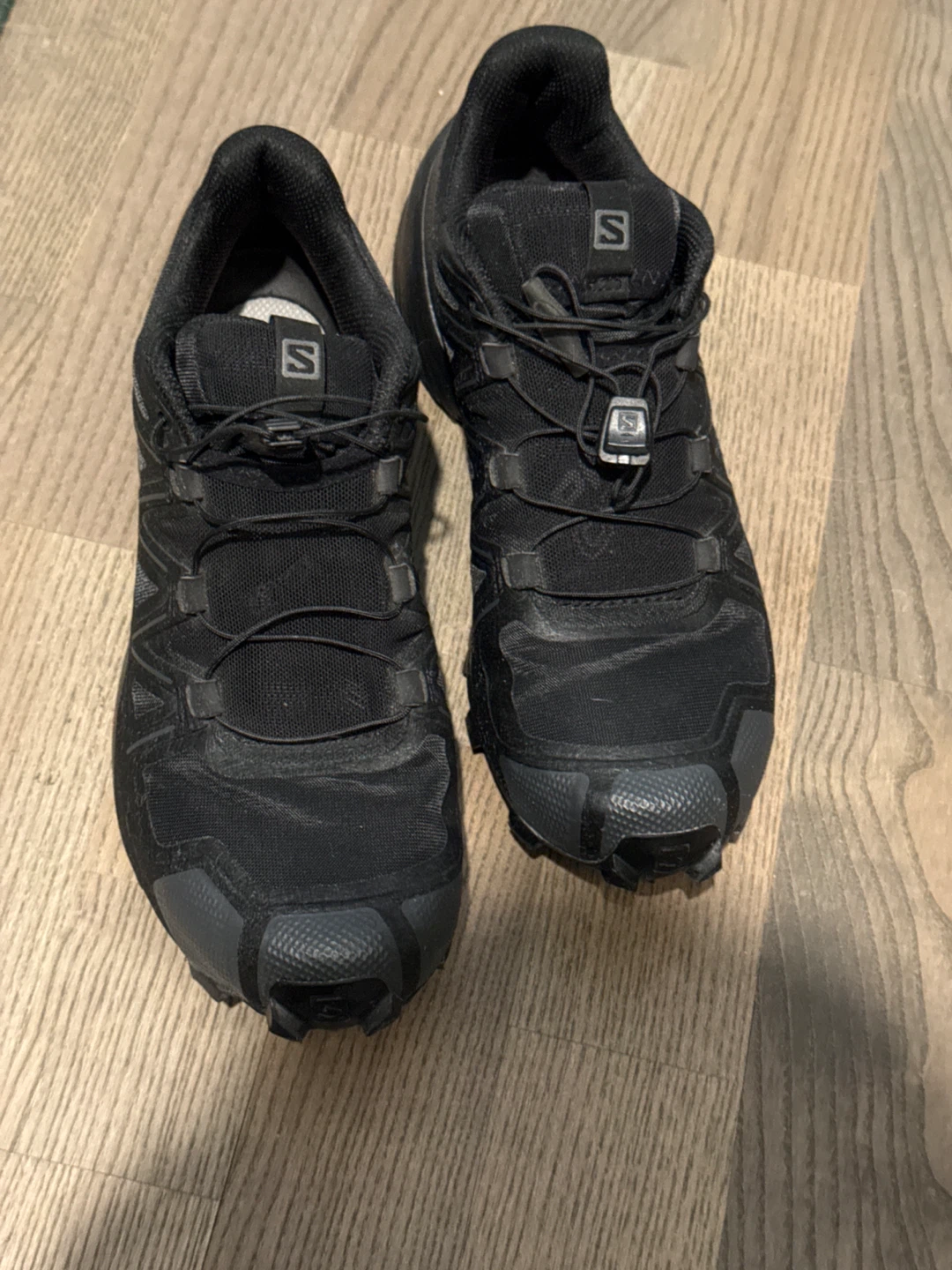 Like New Salomon Speedcross 6 Trail Running Shoes - Black - photo 2