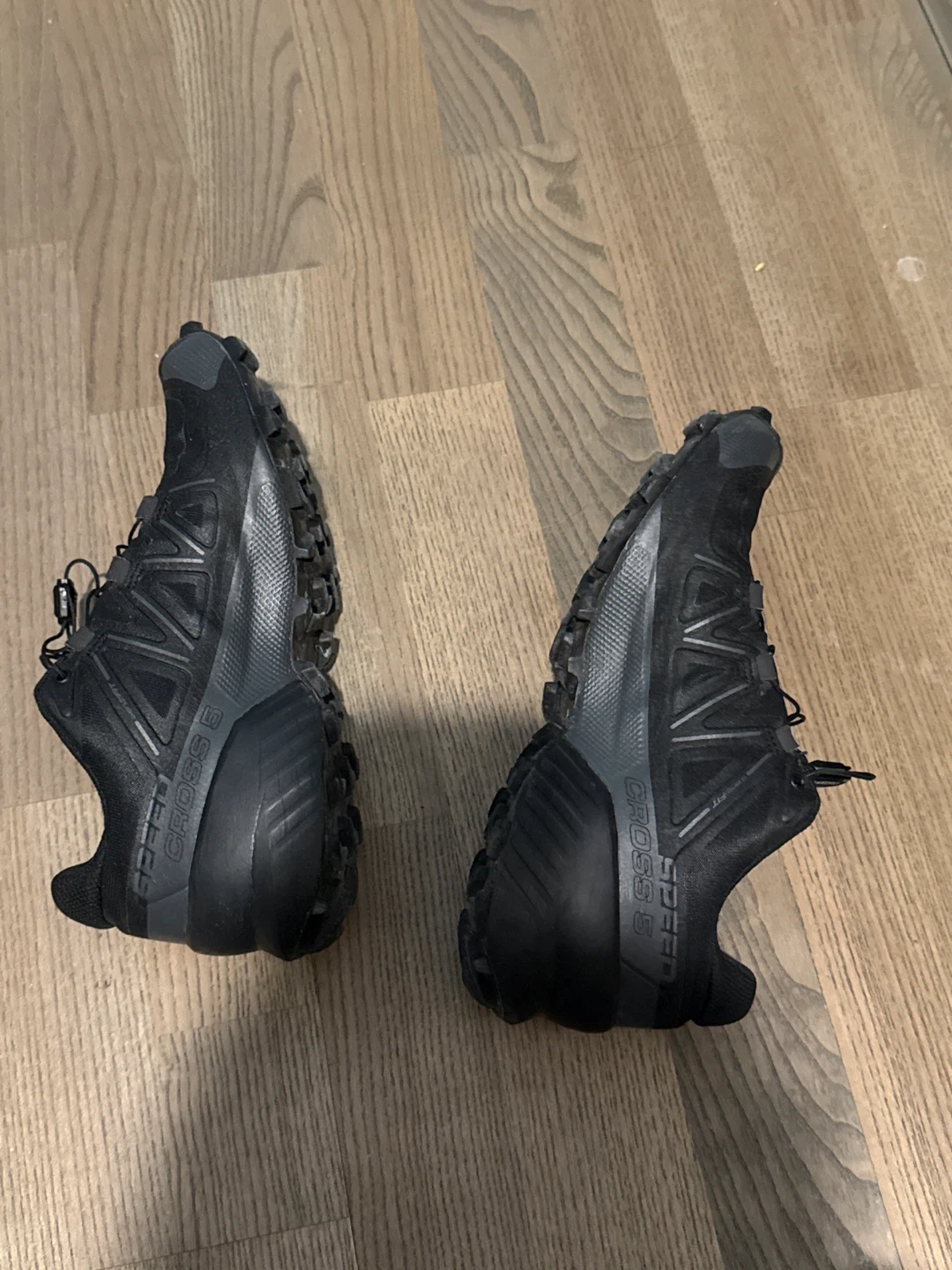 Like New Salomon Speedcross 6 Trail Running Shoes - Black - photo 3