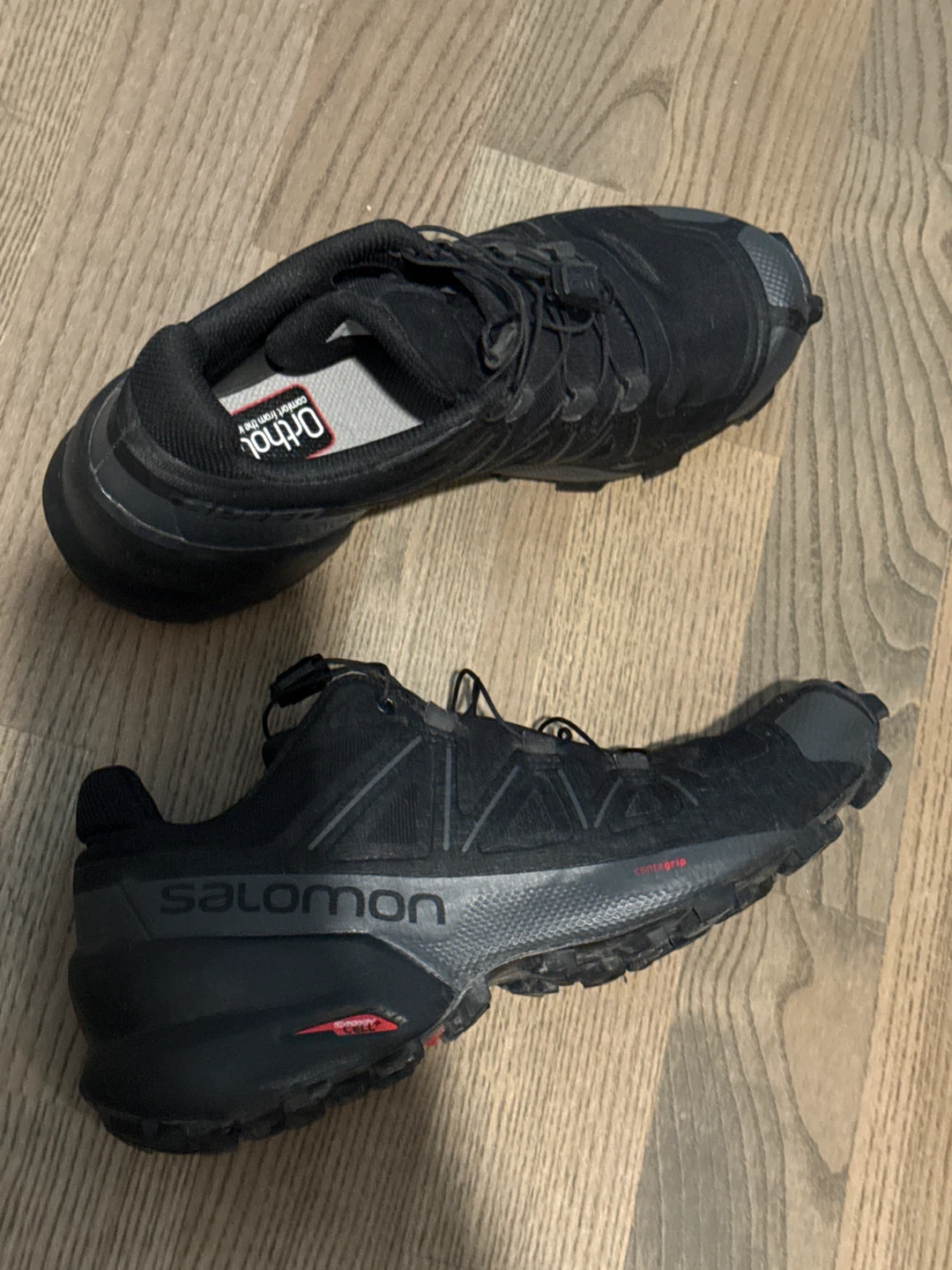 Like New Salomon Speedcross 6 Trail Running Shoes - Black