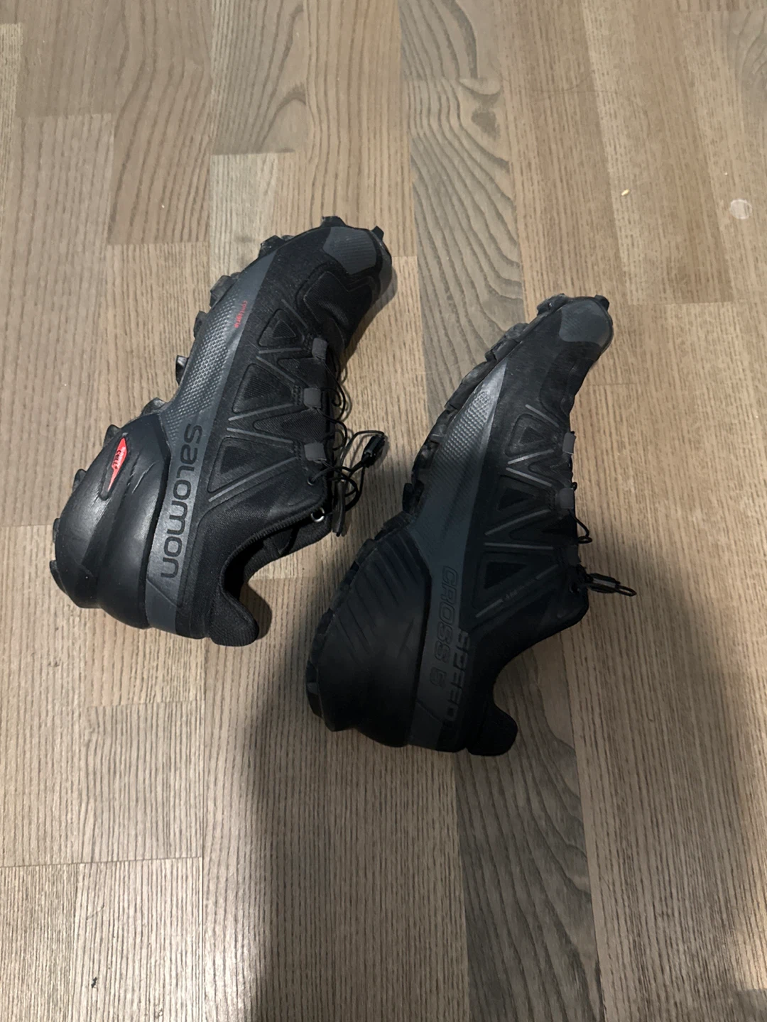 Like New Salomon Speedcross 6 Trail Running Shoes - Black - photo 4