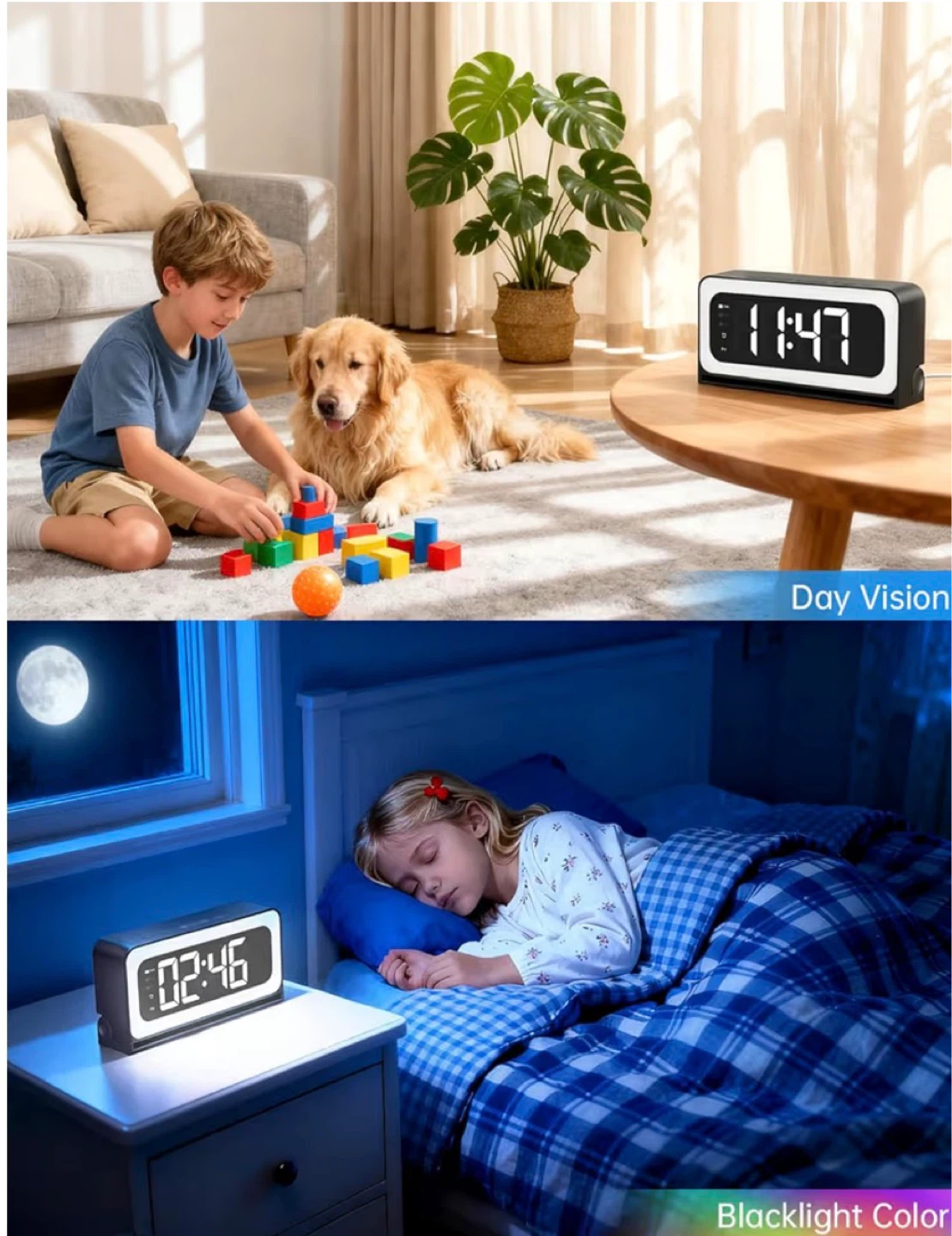 Digital Alarm Clock with Camera - photo 2